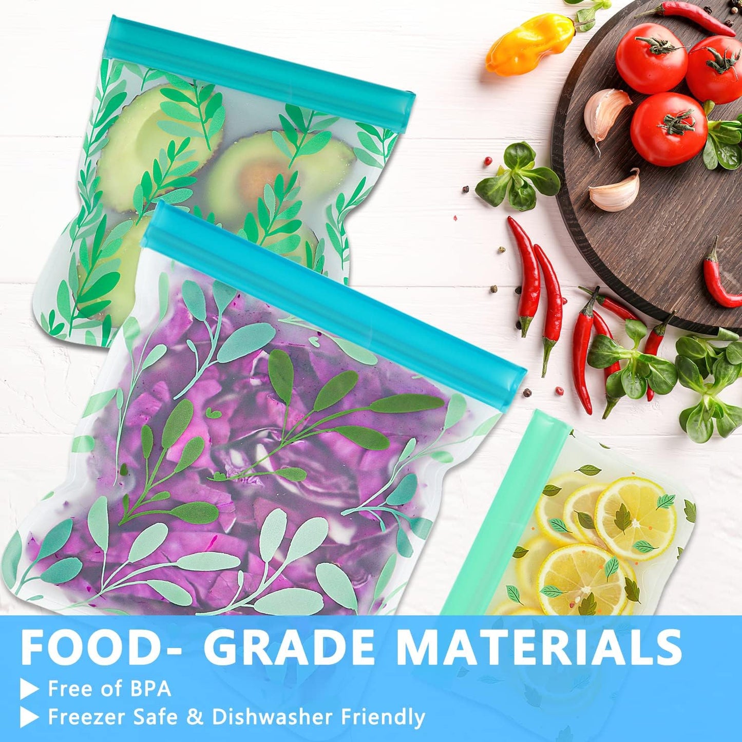 Reusable Food Storage Bags