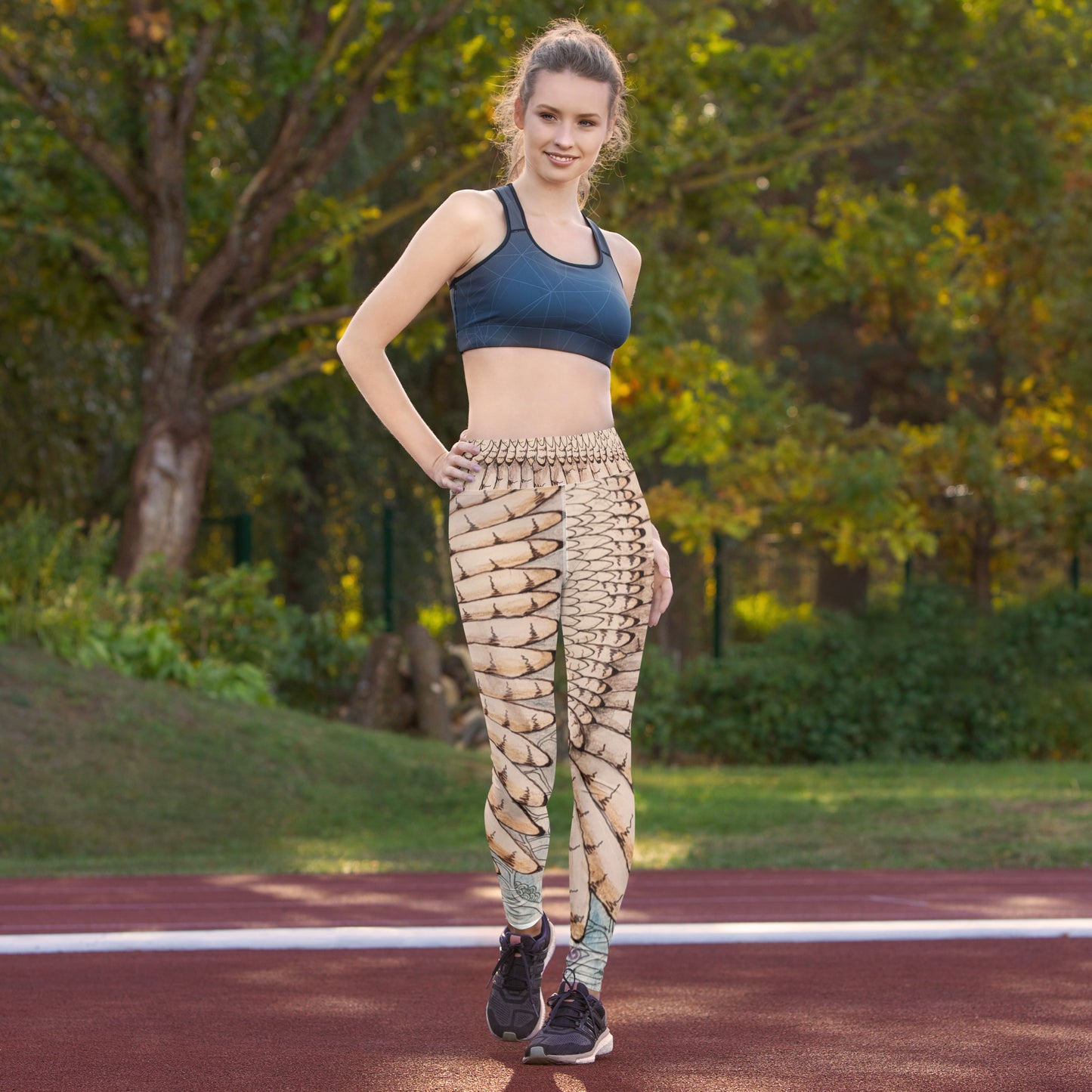 Boho Wing Artist Yoga Leggings