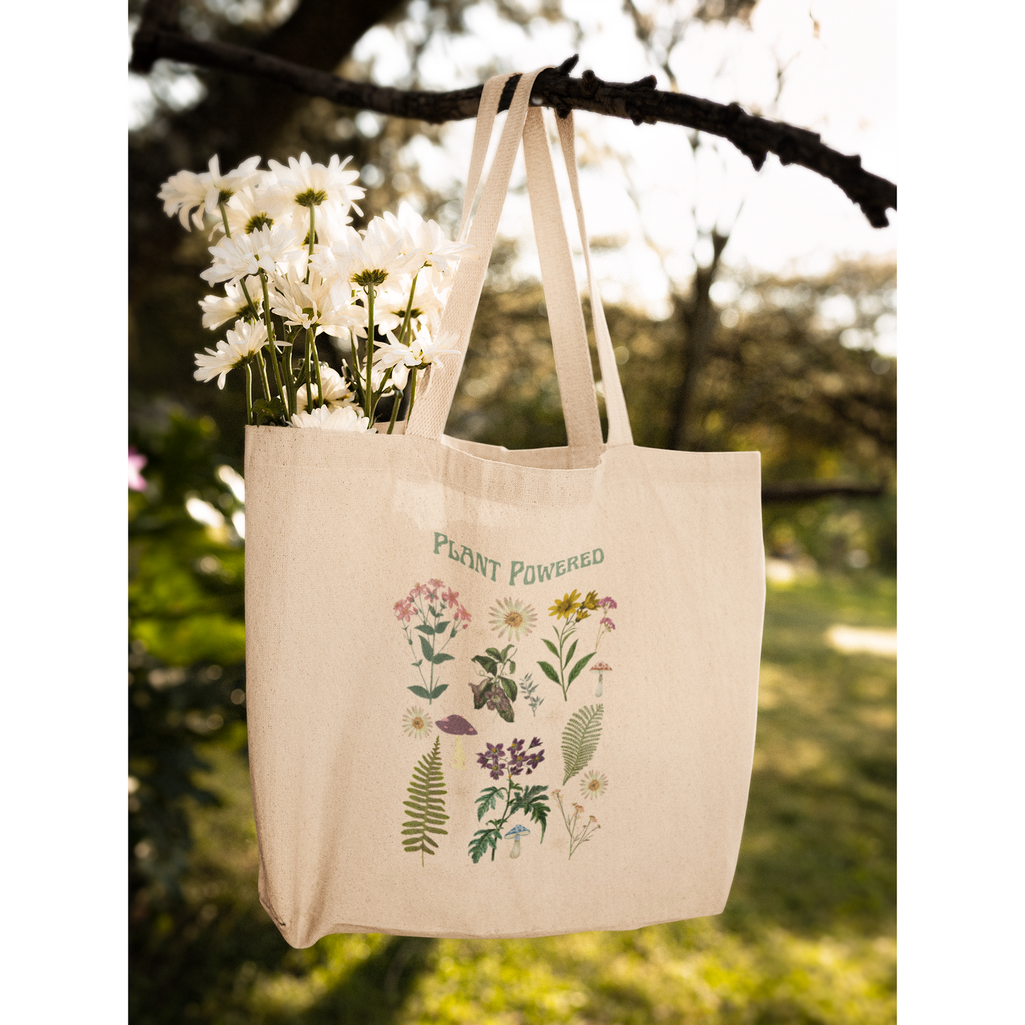 Plant Powered Eco Tote Bag