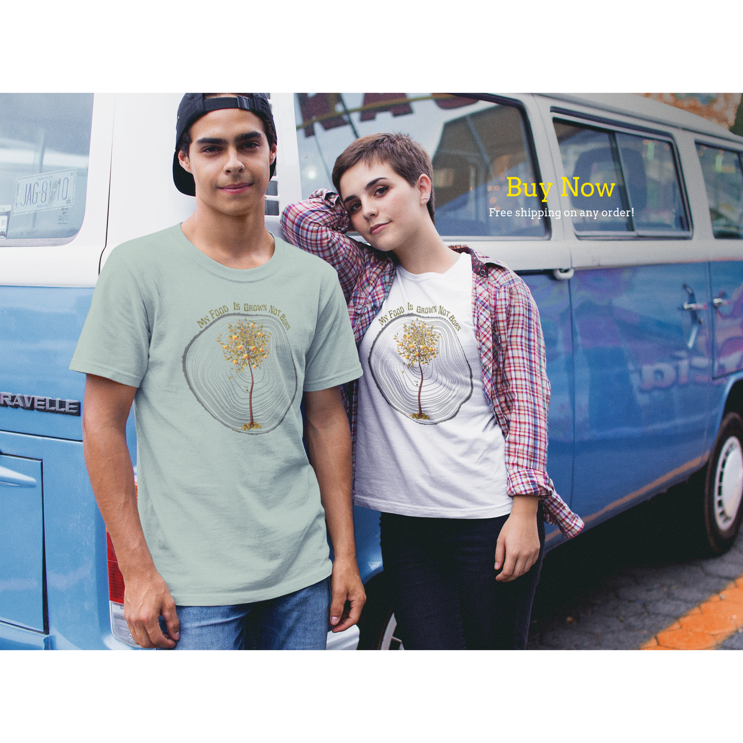 My Food Is Grown Organic Tee
