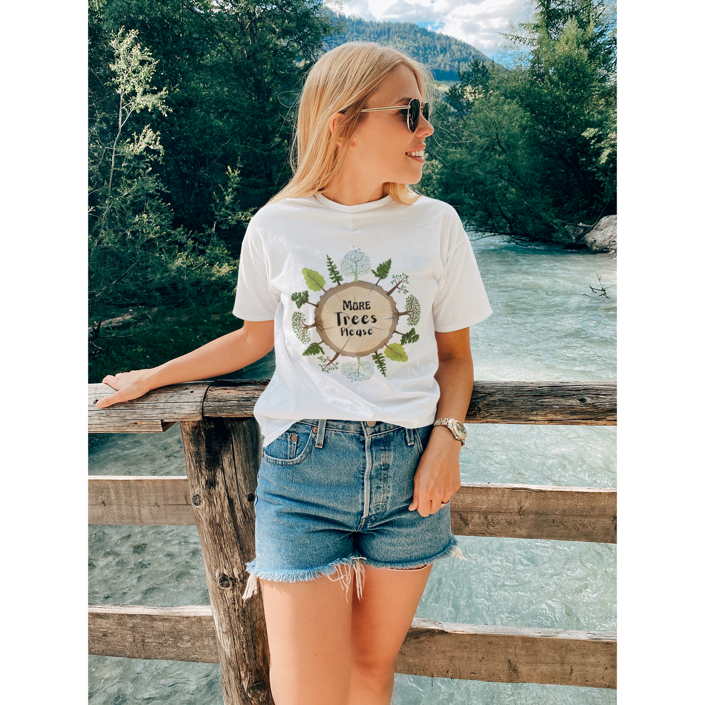 More Trees Please Organic Tee
