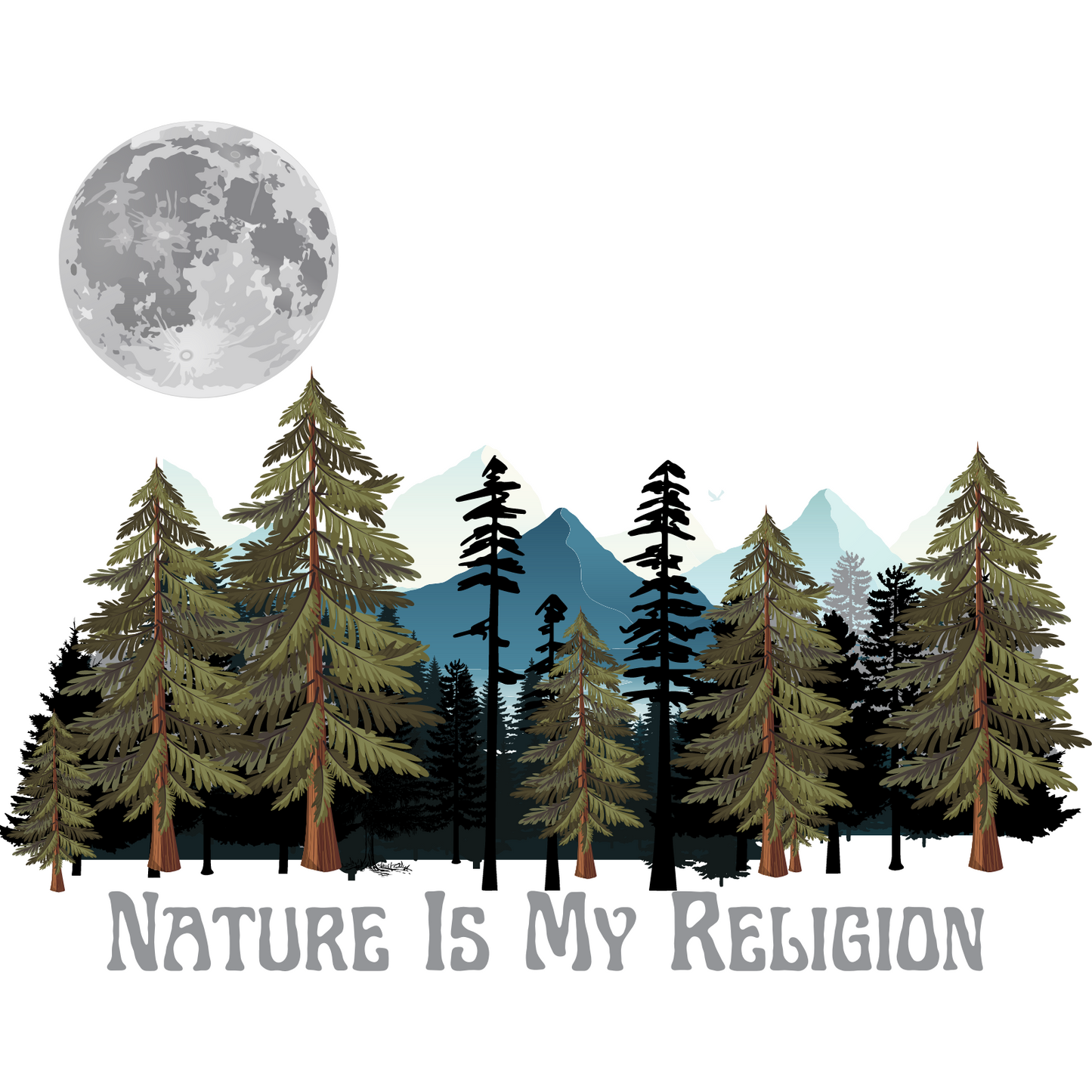 Nature Is my Religion Tank Tee