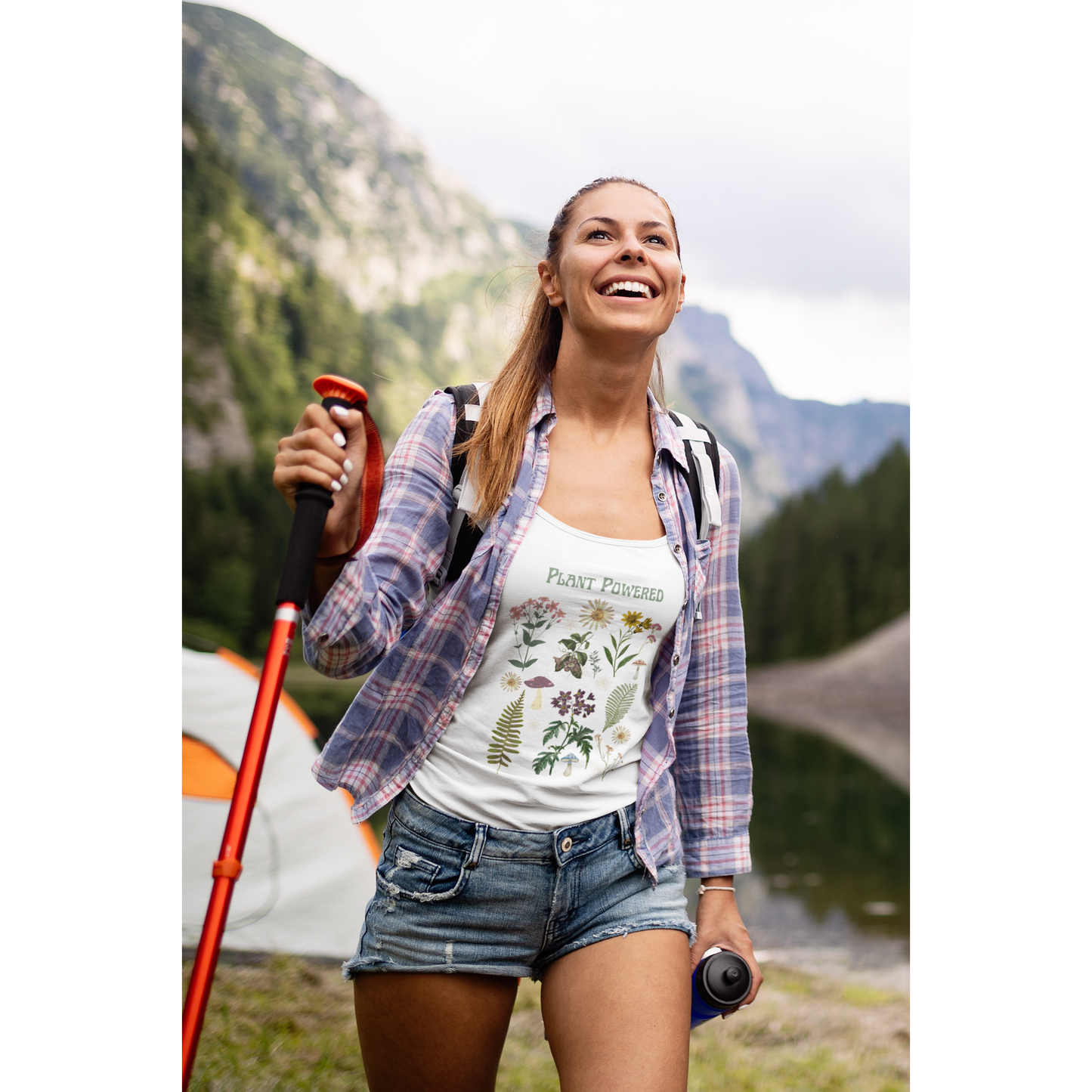 Plant Powered Women's Racerback Tank