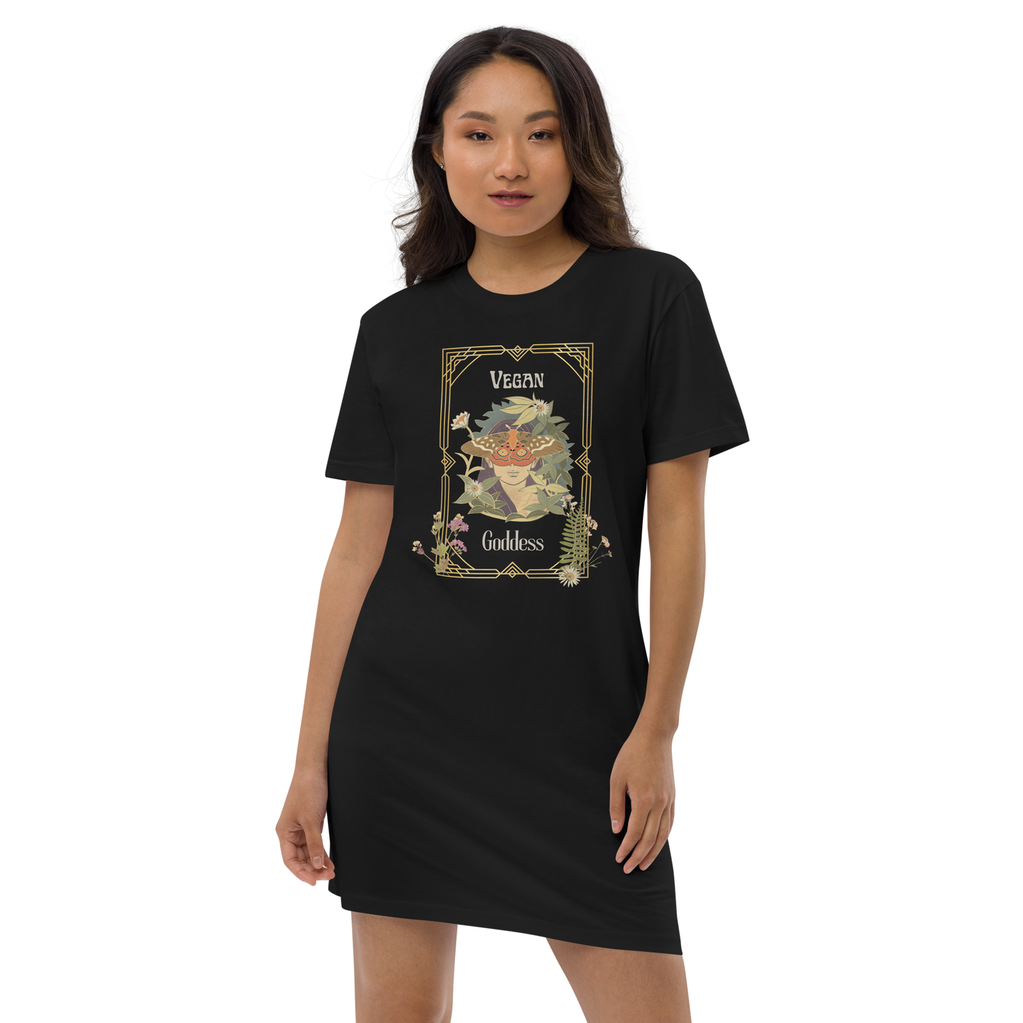 Vegan Goddess Organic Tee Dress