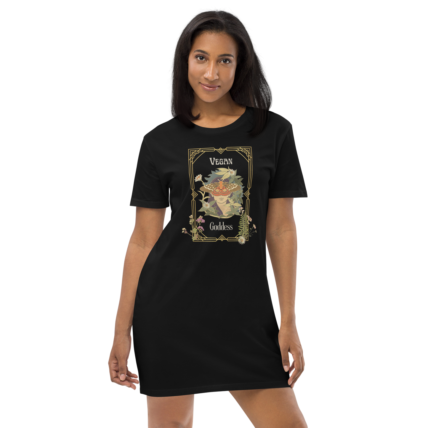 Vegan Goddess Organic Tee Dress