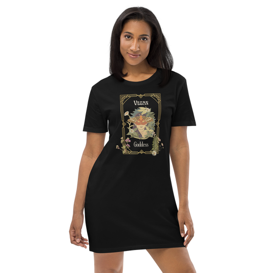 Vegan Goddess Organic Tee Dress