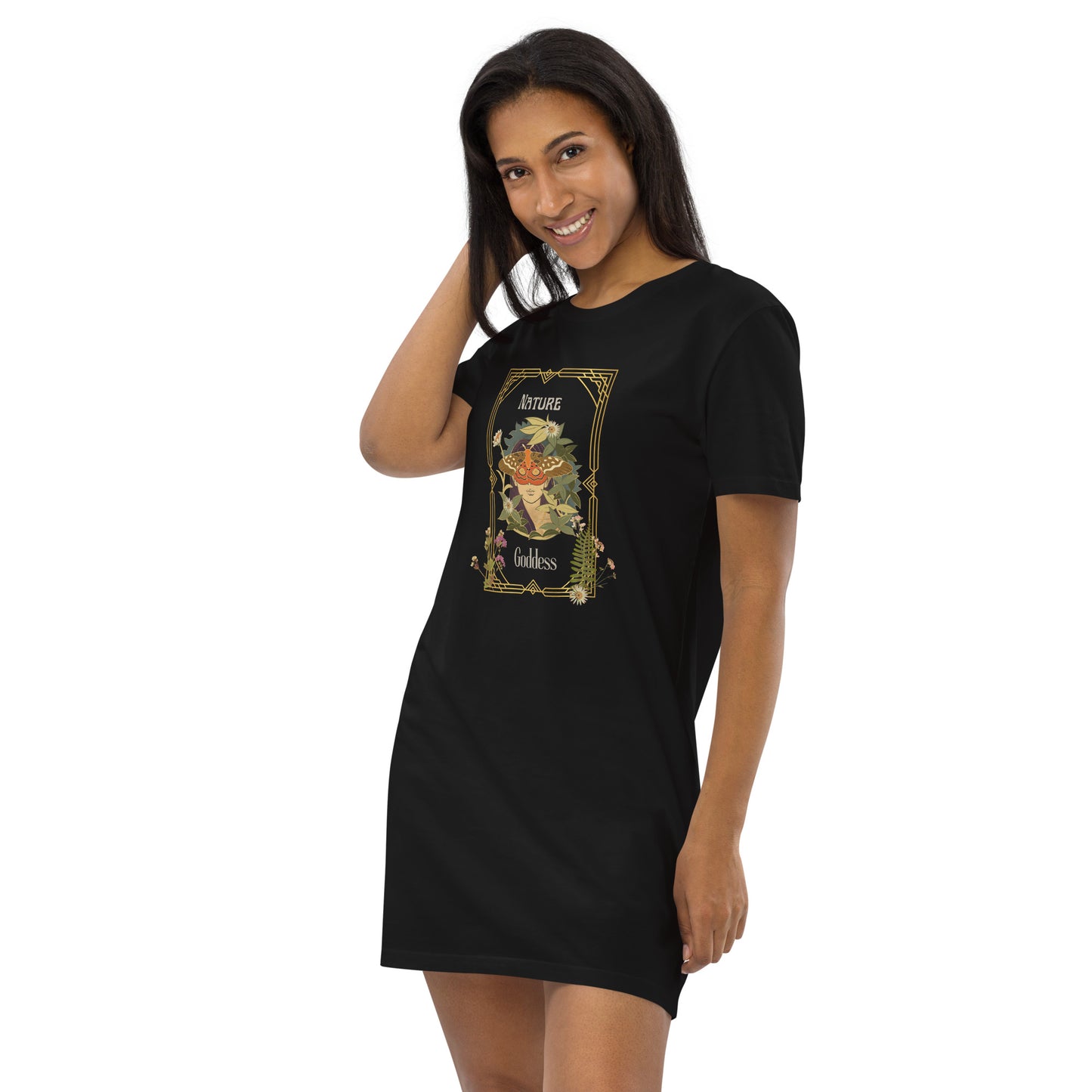 Vegan Goddess Organic Tee Dress