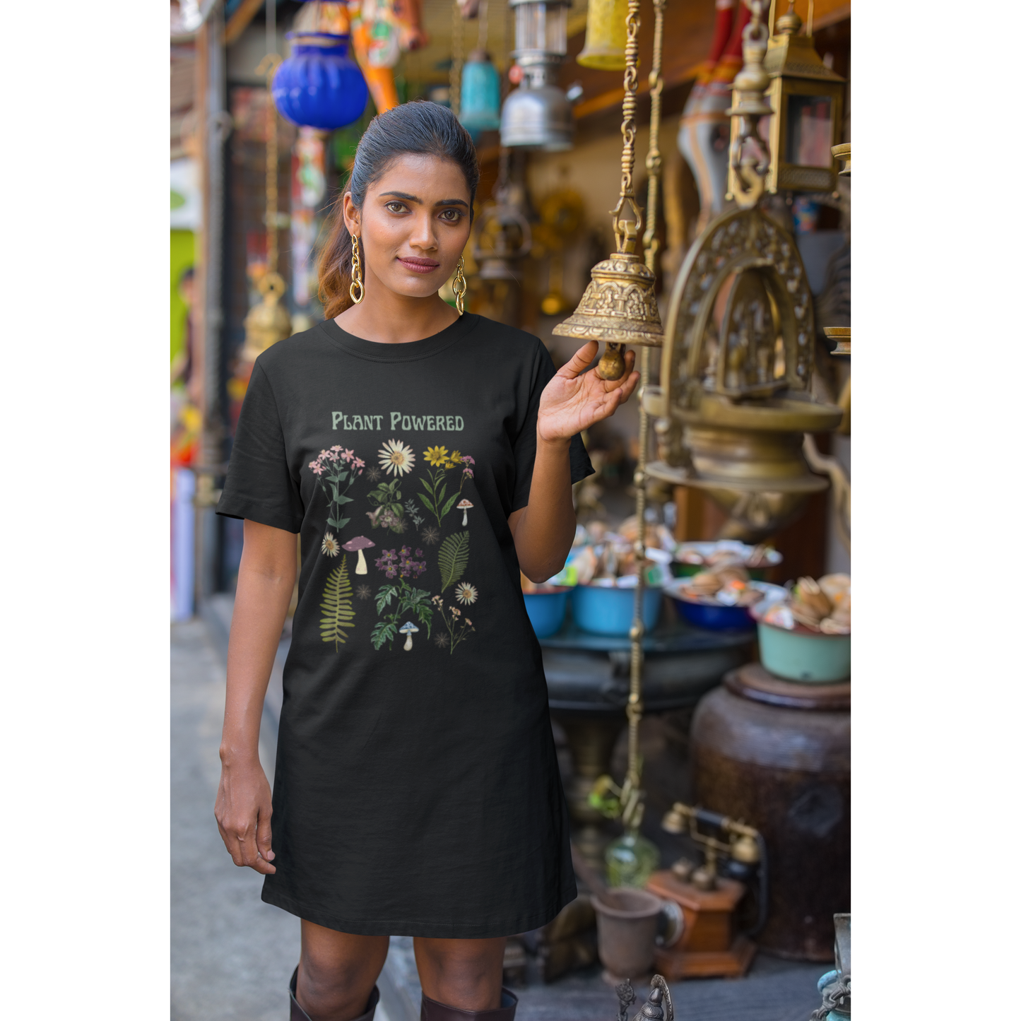 Plant Powered Organic Tee Dress