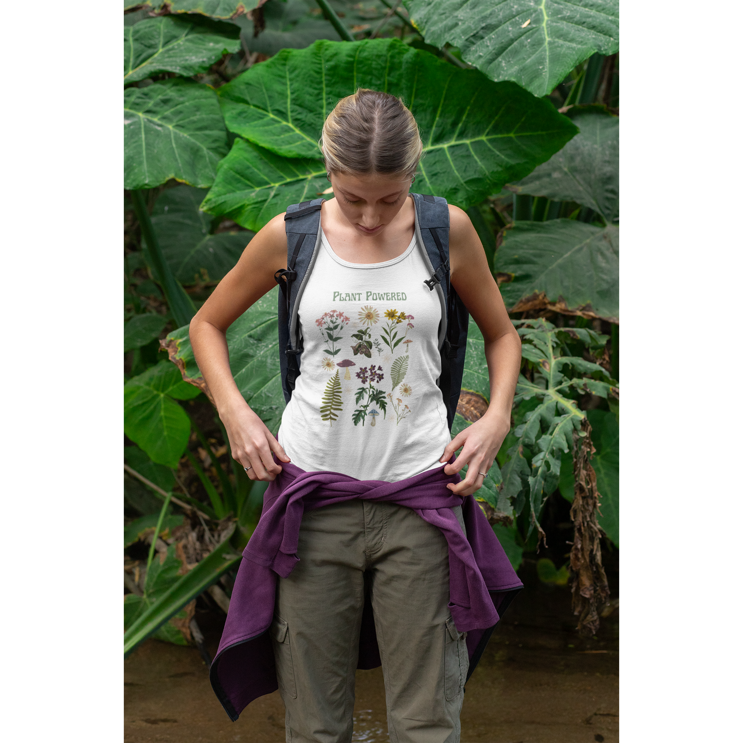 Plant Powered Women's Racerback Tank