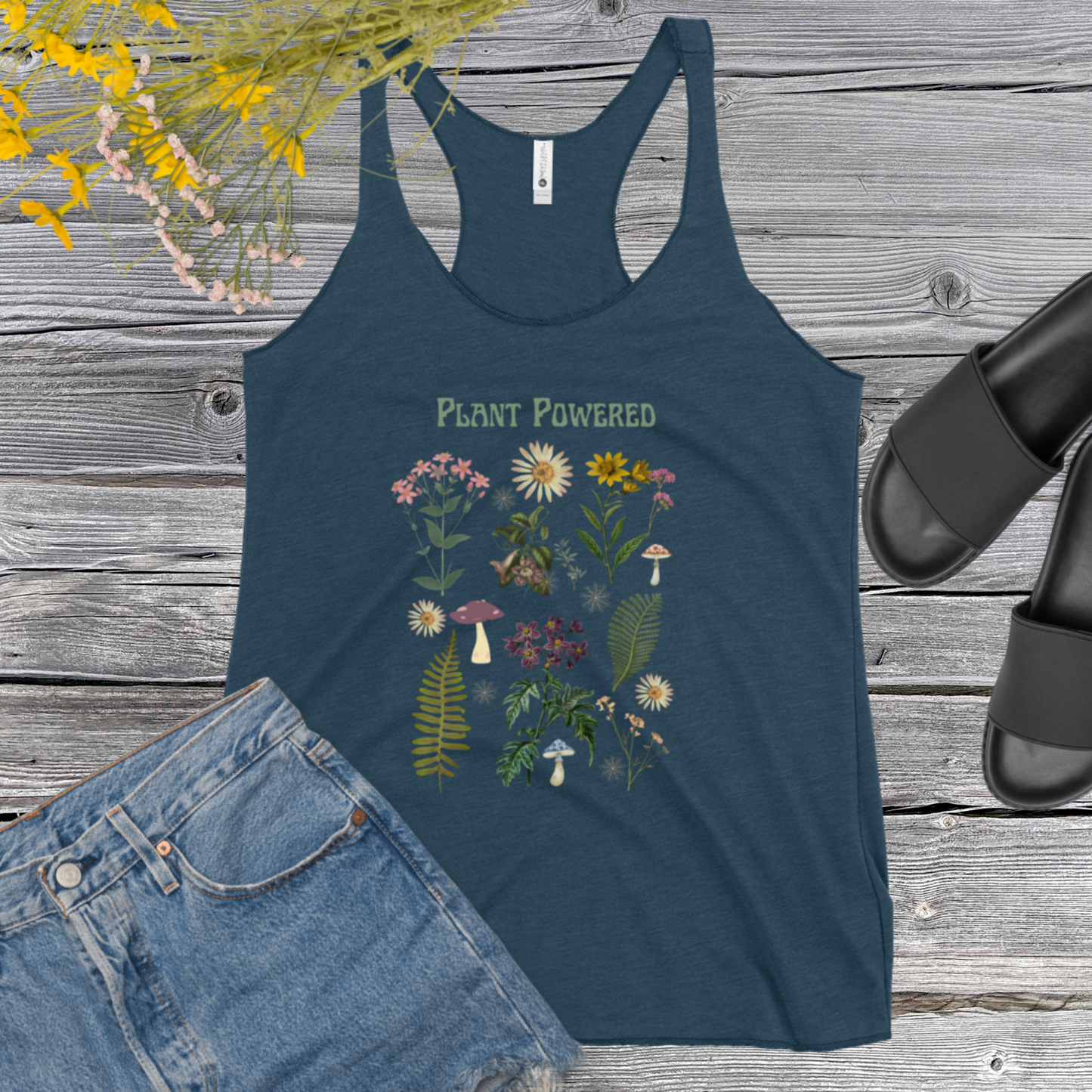 Plant Powered Women's Racerback Tank