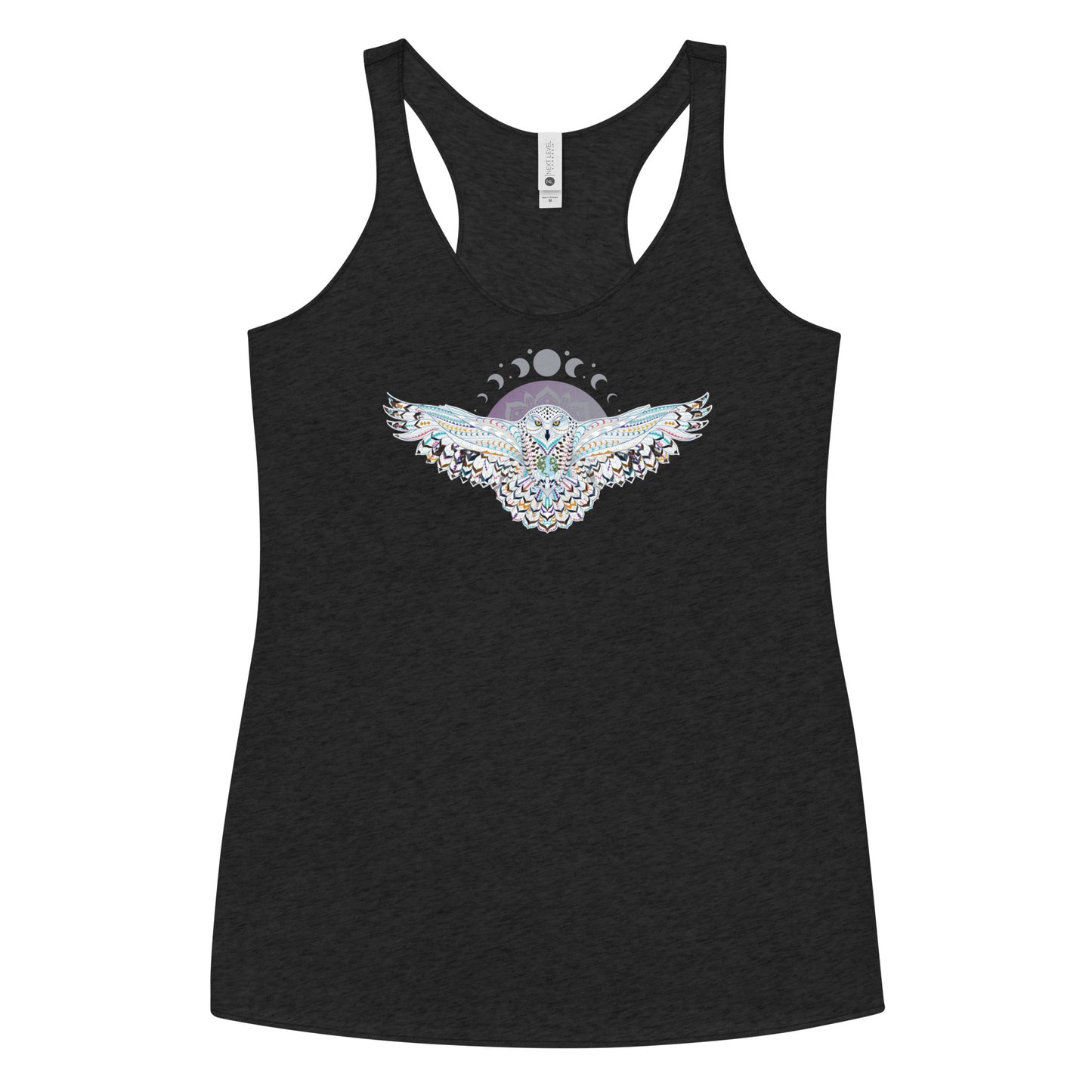 Owl & Moon Racerback Tank Top