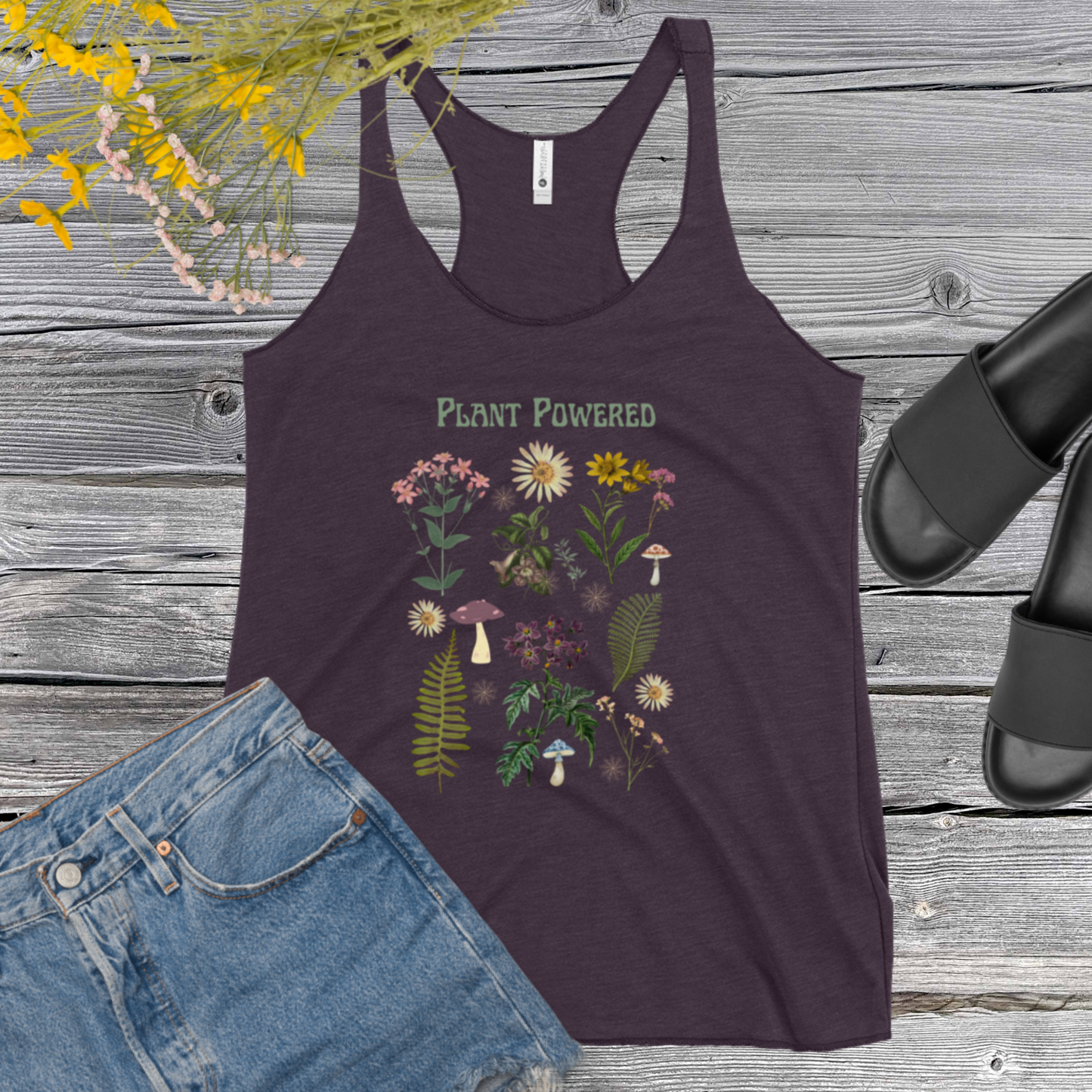 Plant Powered Women's Racerback Tank