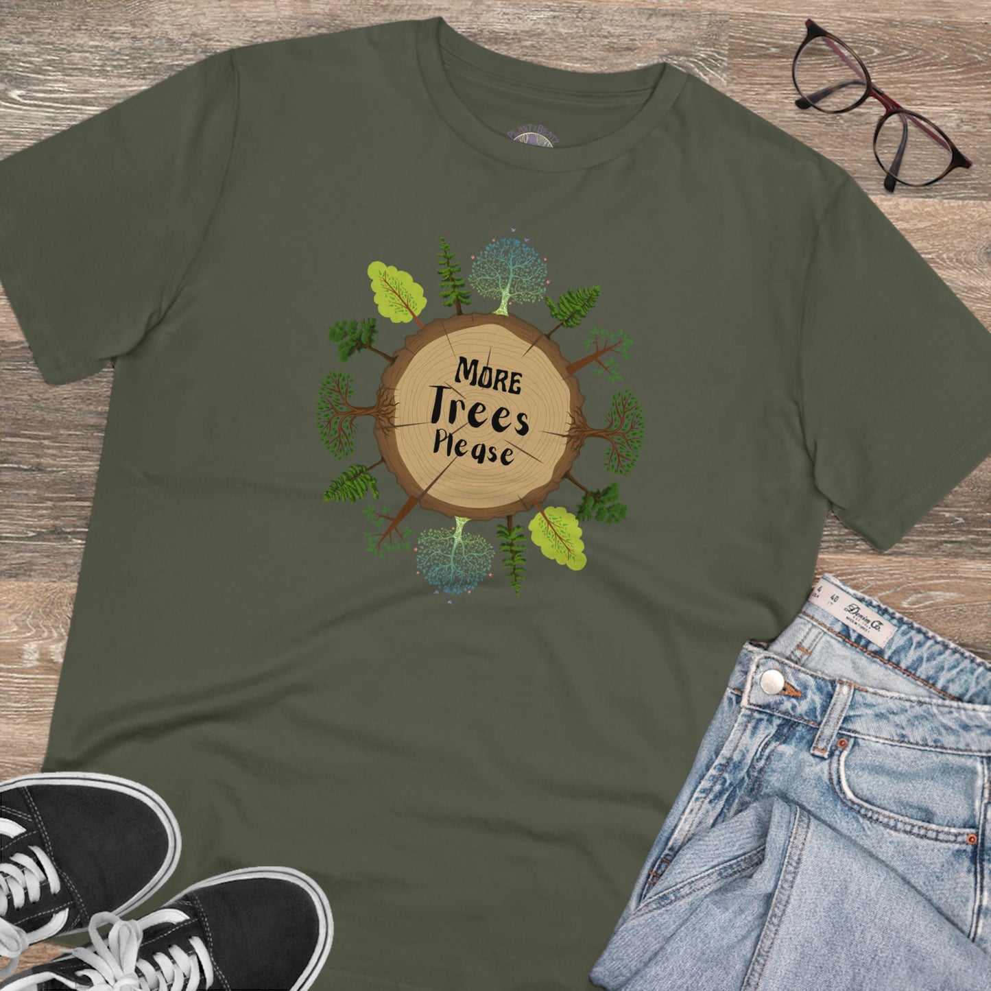 More Trees Please Organic Tee