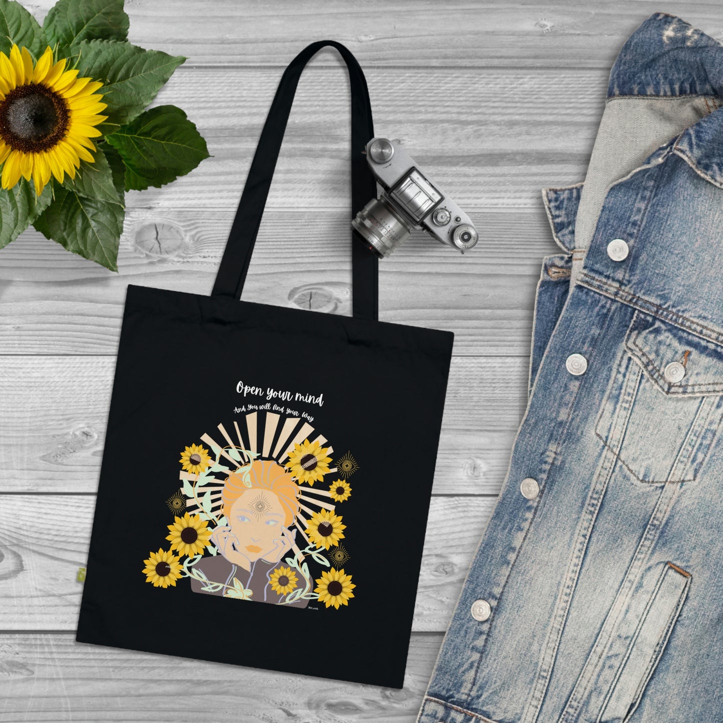 Eco Tote Bag- Open Your Mind