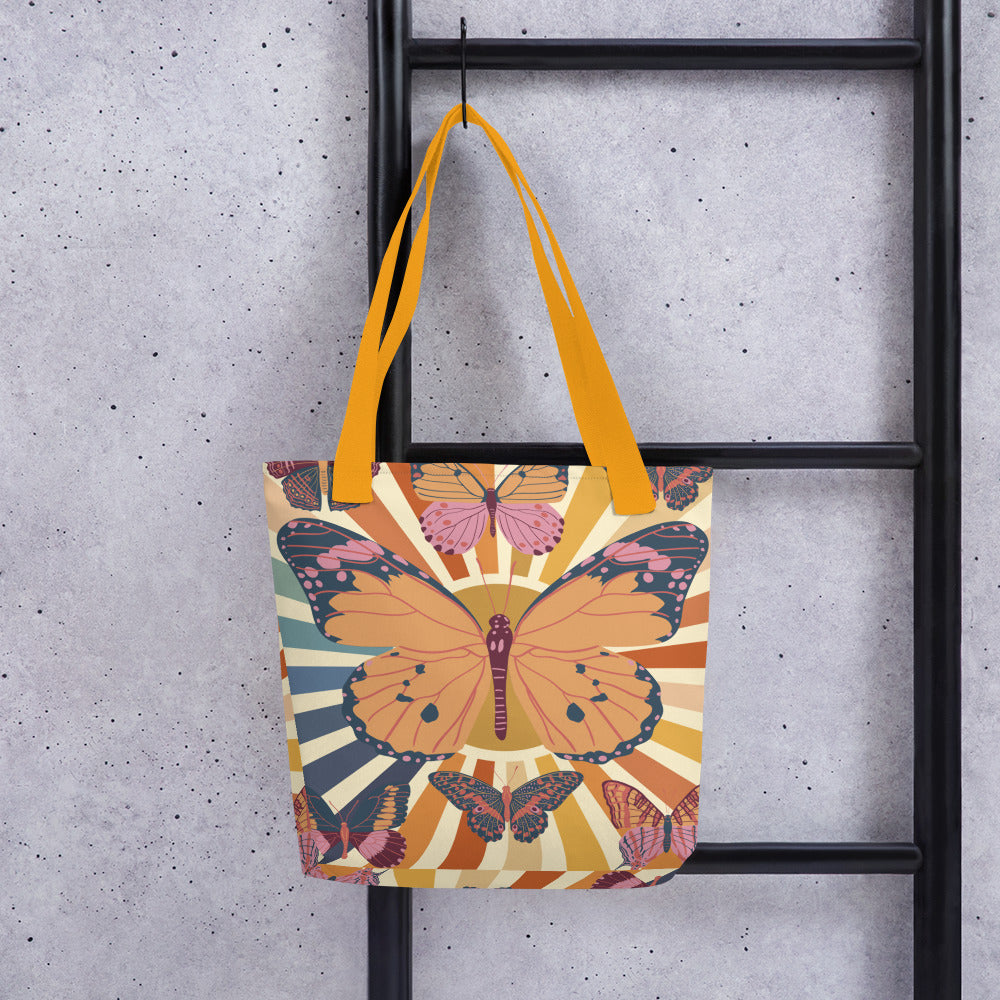 Butterfly Reusable Tote bag