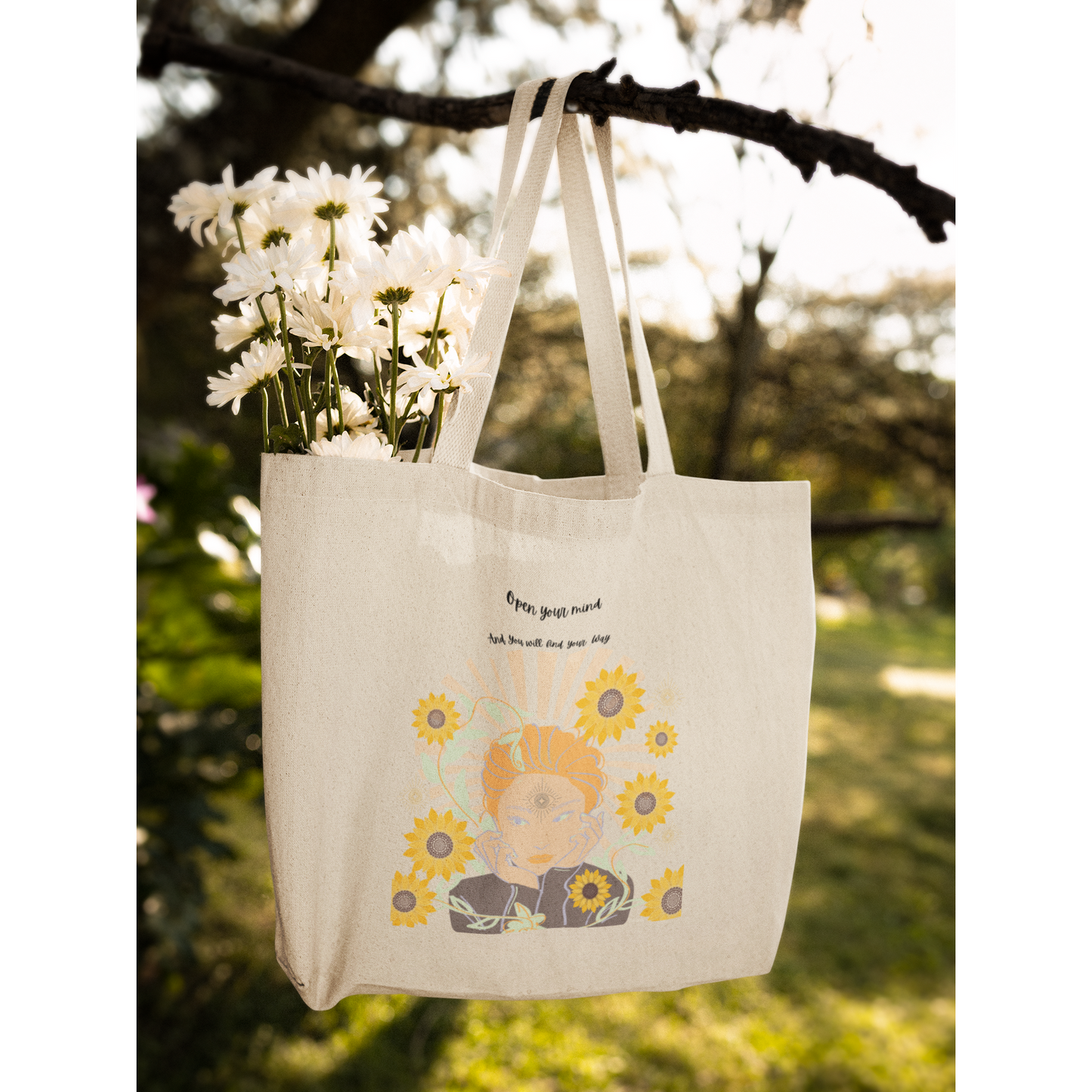 Eco Tote Bag- Open Your Mind