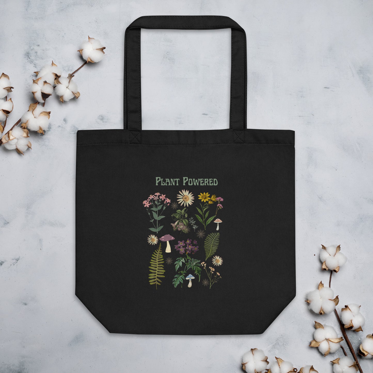 Plant Powered Eco Tote Bag