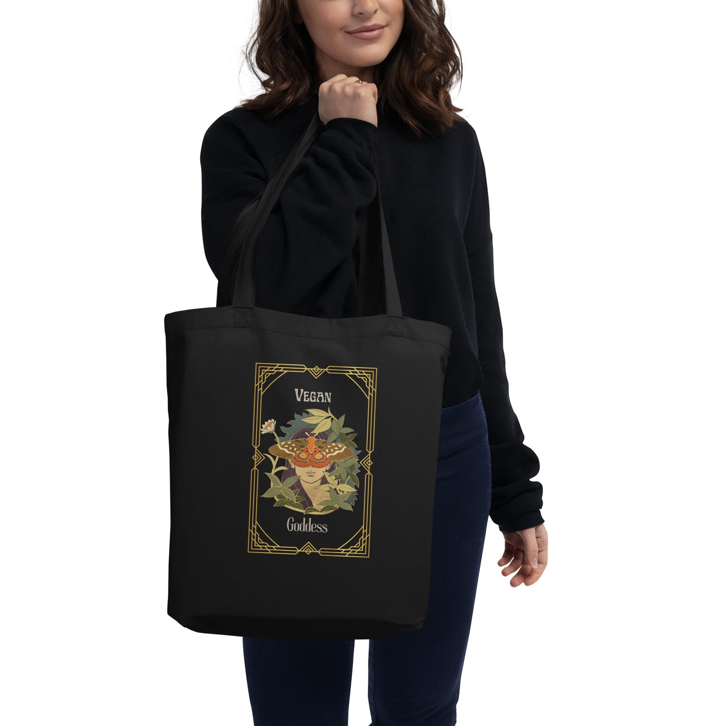 Vegan Goddess Eco Tote Bag