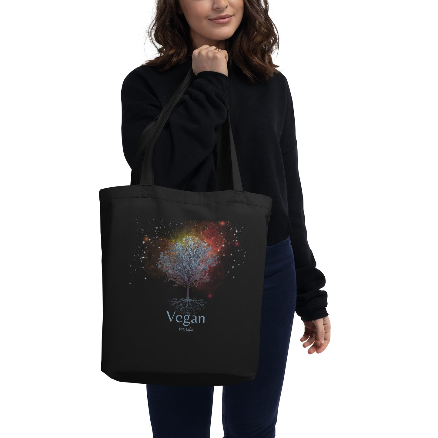 Vegan for life Eco Tote Bag