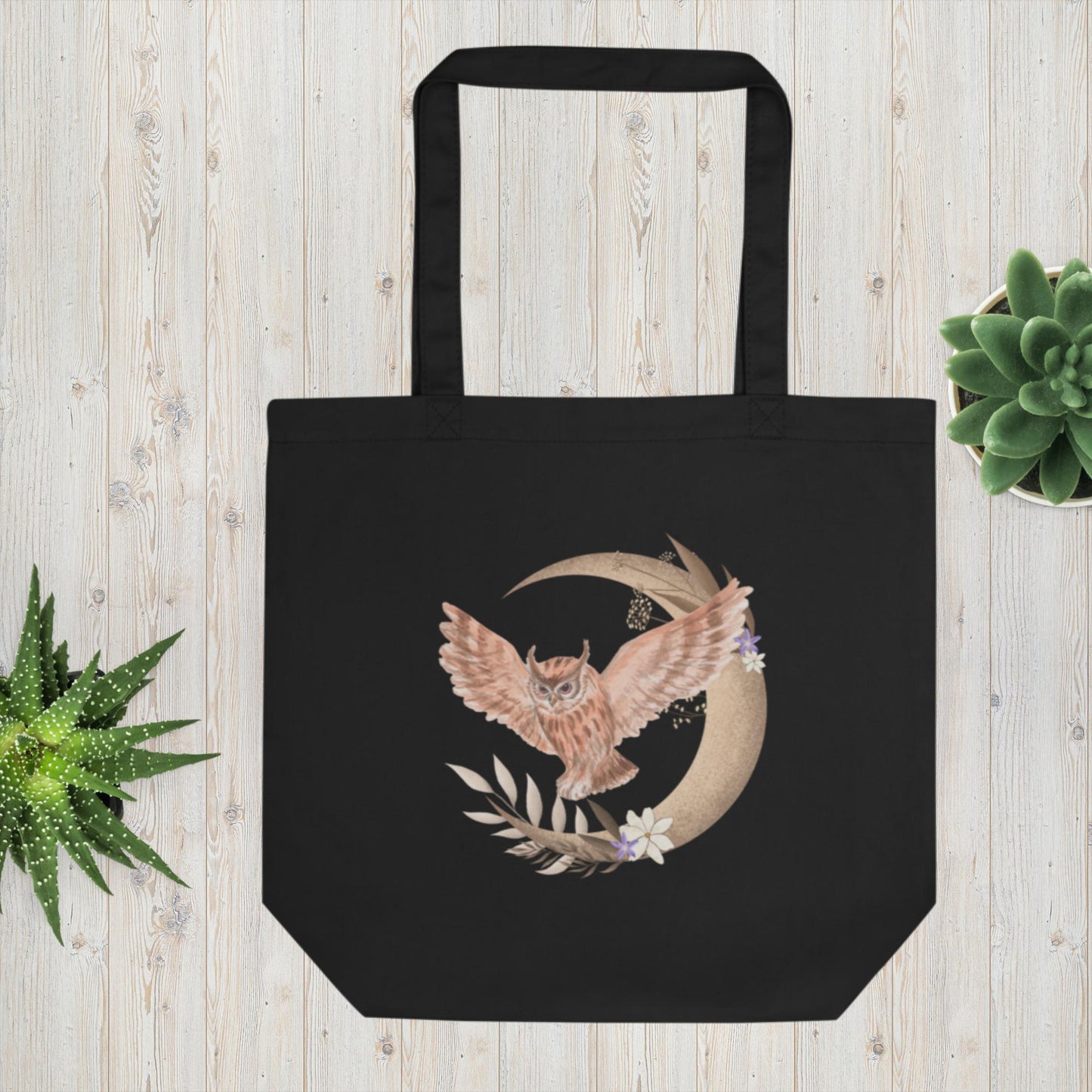 Owl Moon Eco Tote Bag