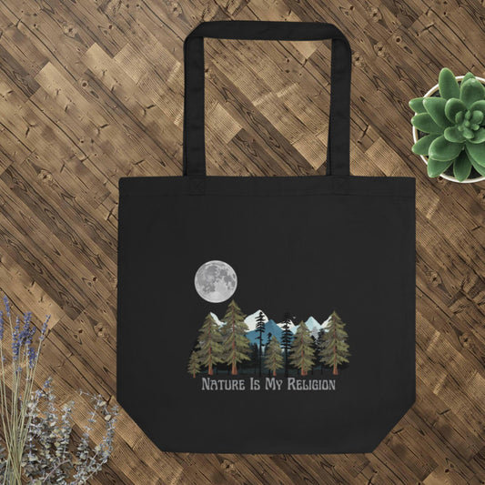 Nature Is My Religion Eco Tote Bag