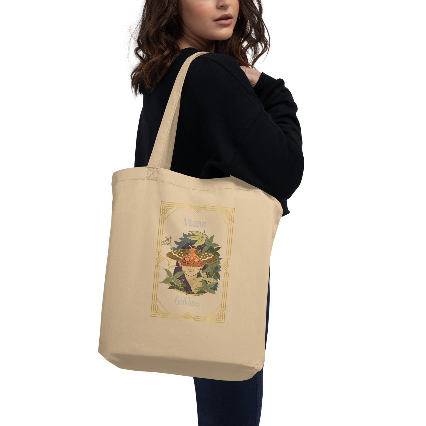 Vegan Goddess Eco Tote Bag