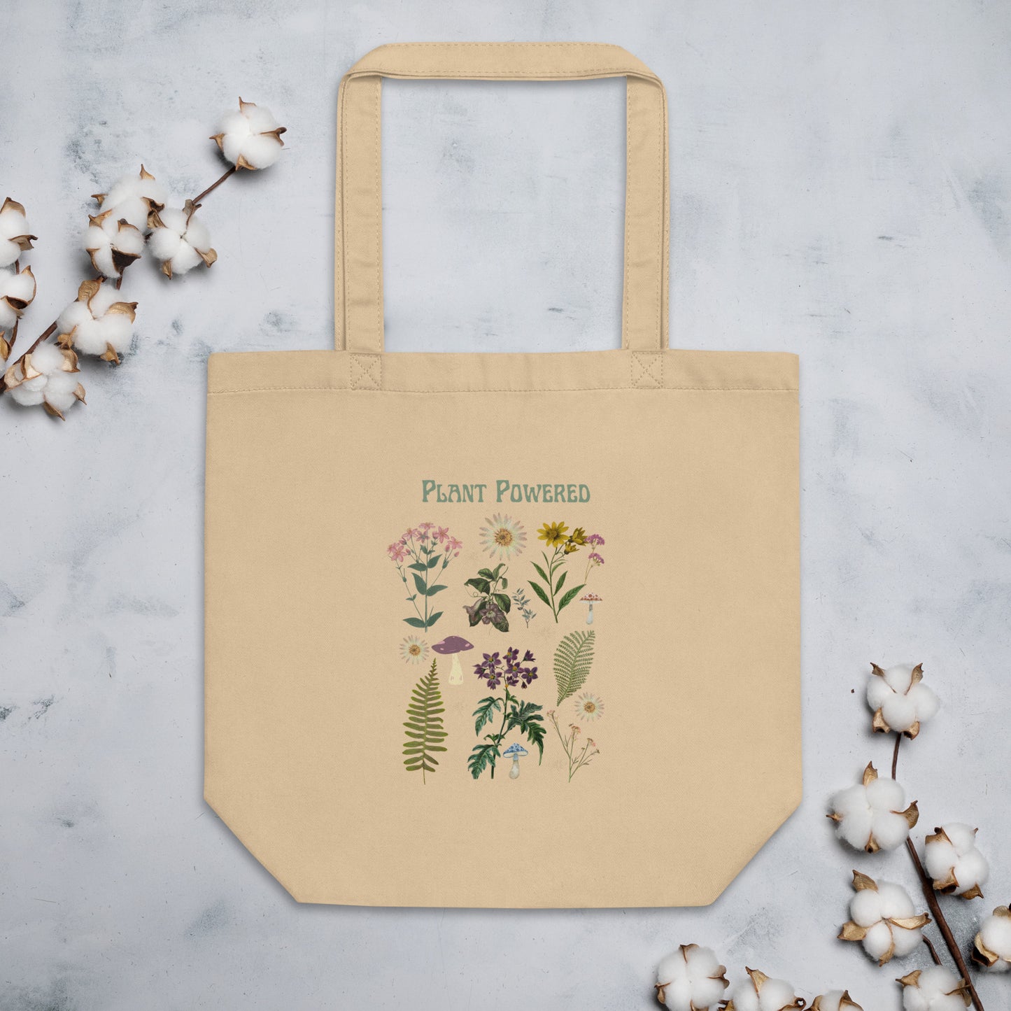 Plant Powered Eco Tote Bag