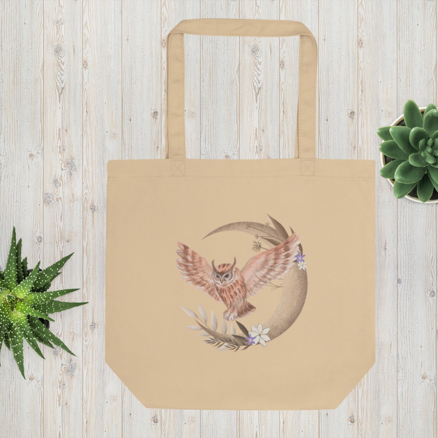 Owl Moon Eco Tote Bag