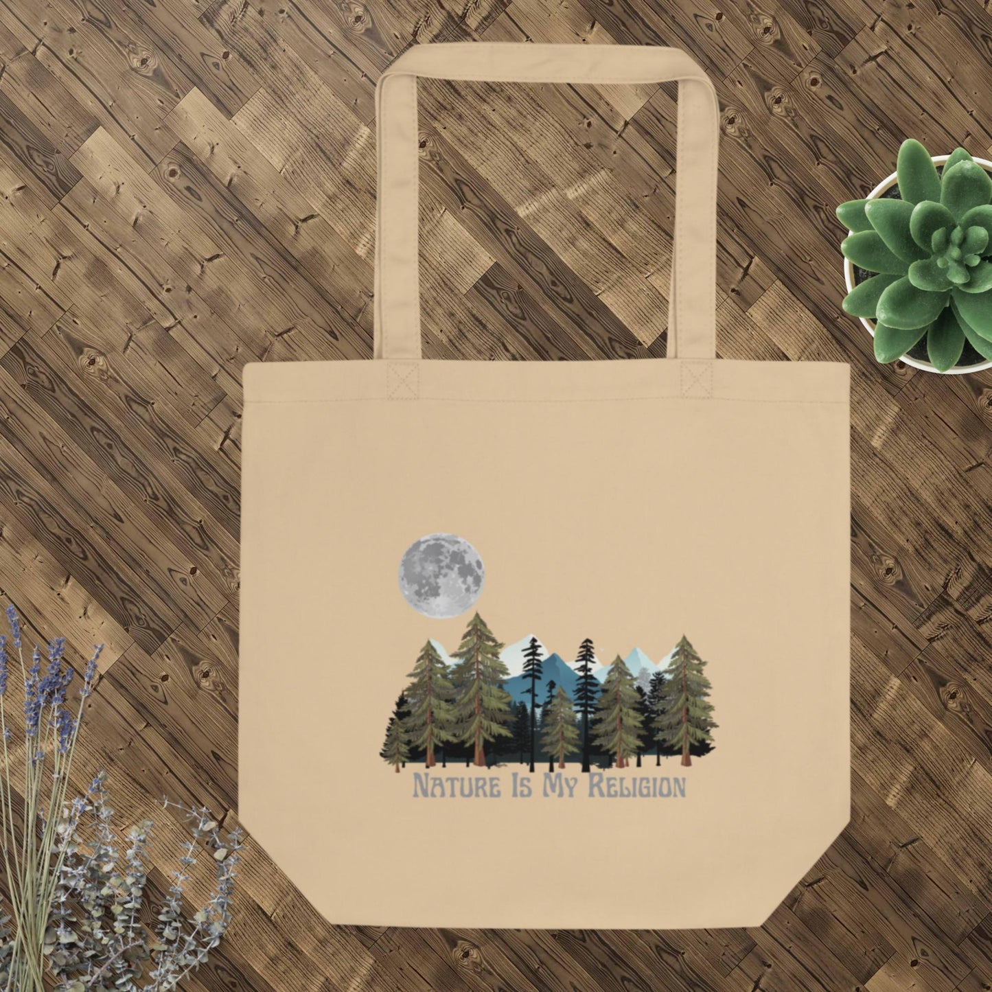 Nature Is My Religion Eco Tote Bag