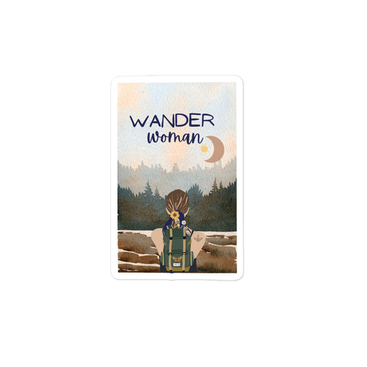 Wander Woman stickers