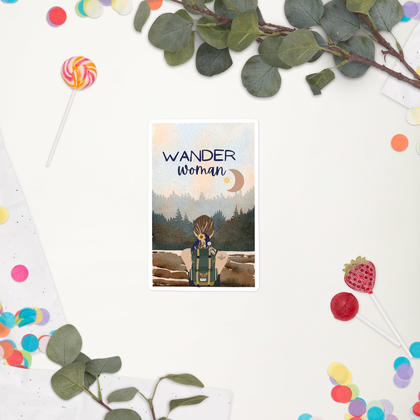 Wander Woman stickers