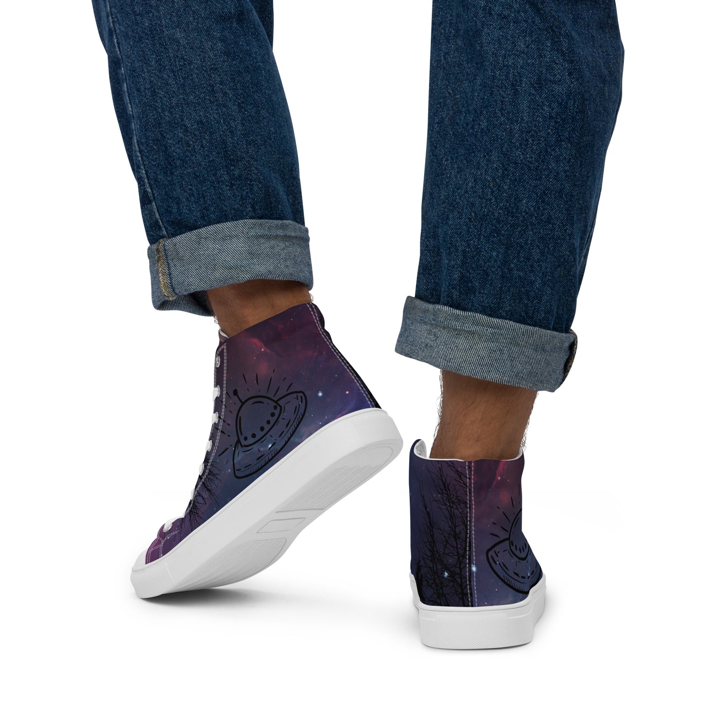 Men’s Night Sky High Top