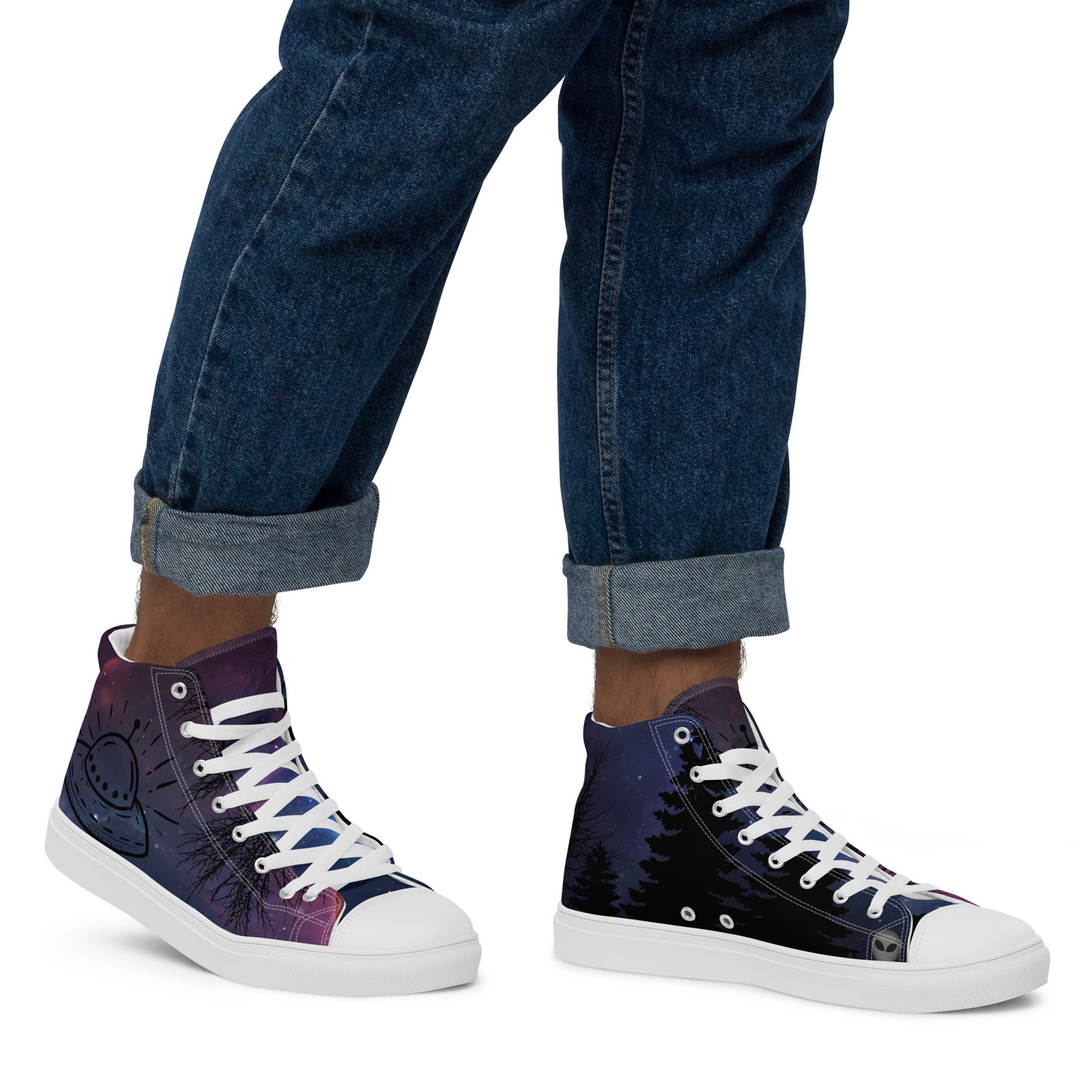 Men’s Night Sky High Top