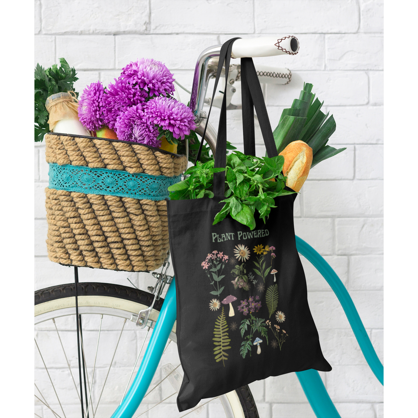 Plant Powered Eco Tote Bag