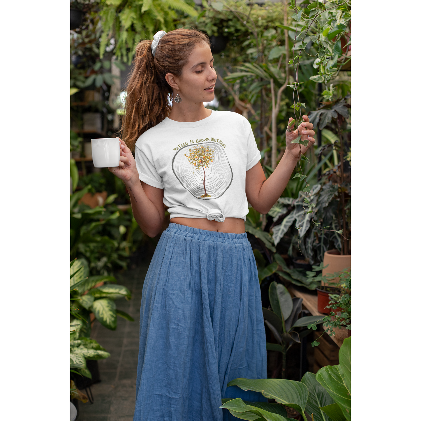 My Food Is Grown Organic Tee