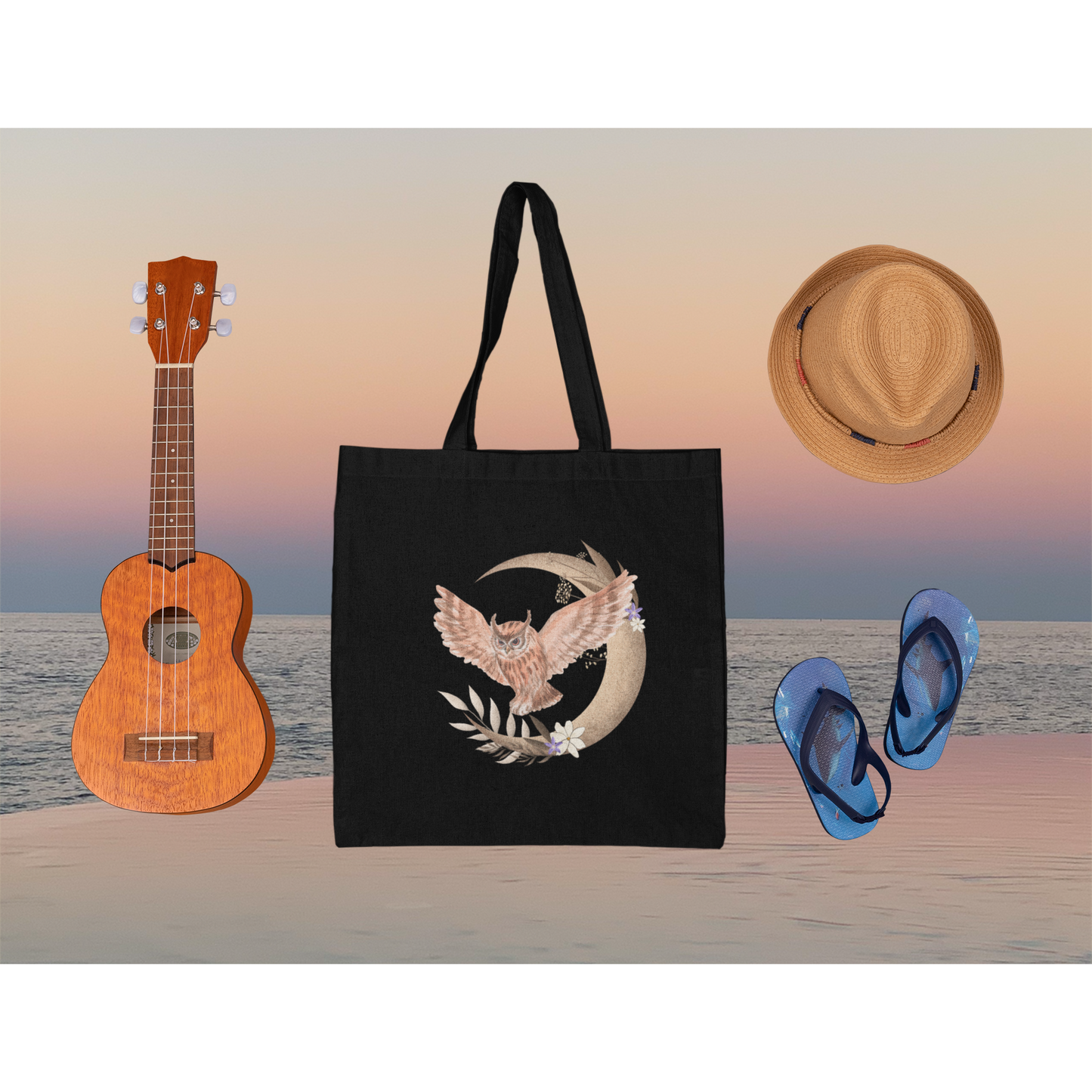 Owl Moon Eco Tote Bag