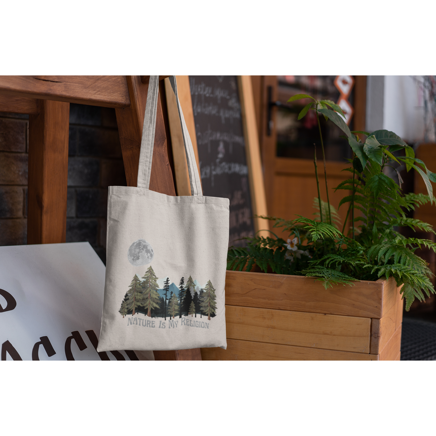 Nature Is My Religion Eco Tote Bag