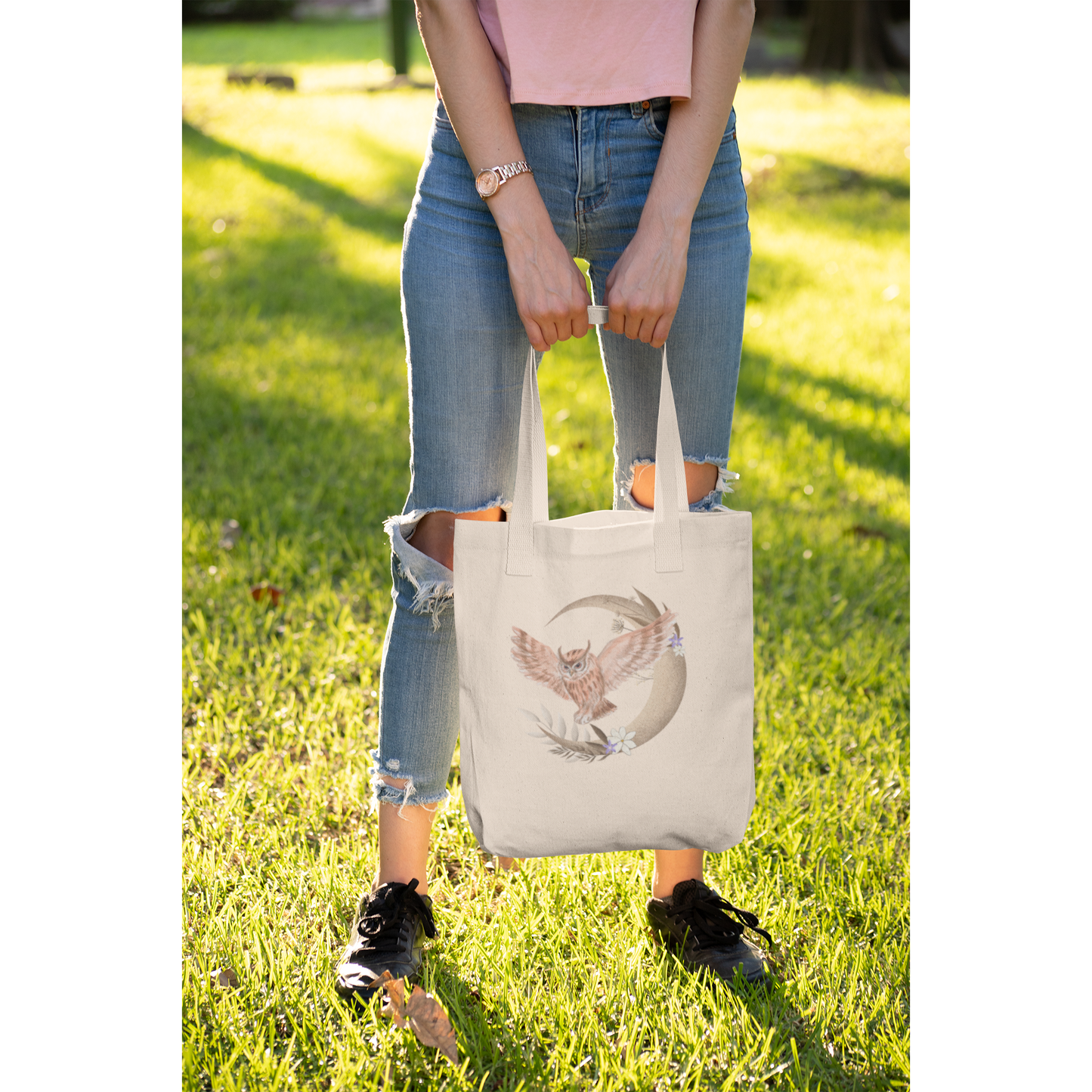 Owl Moon Eco Tote Bag