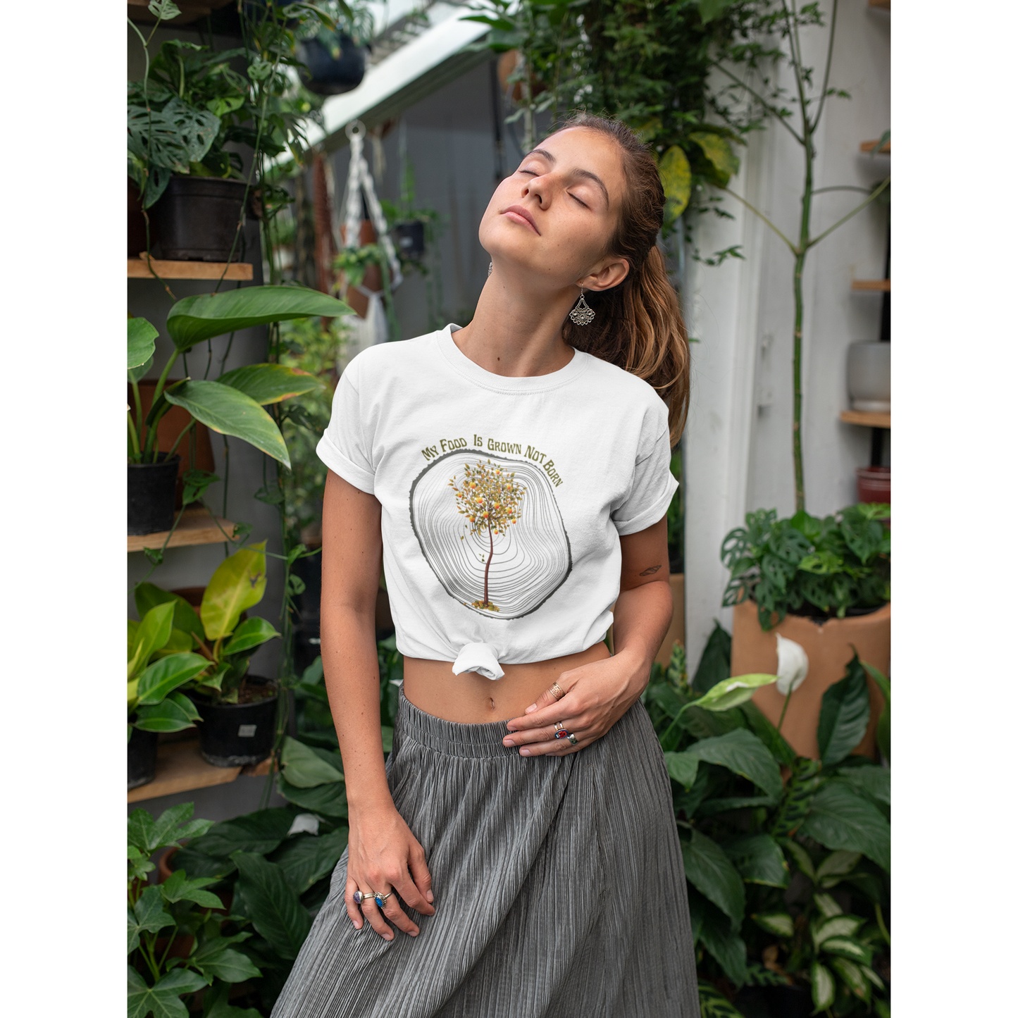 My Food Is Grown Organic Tee