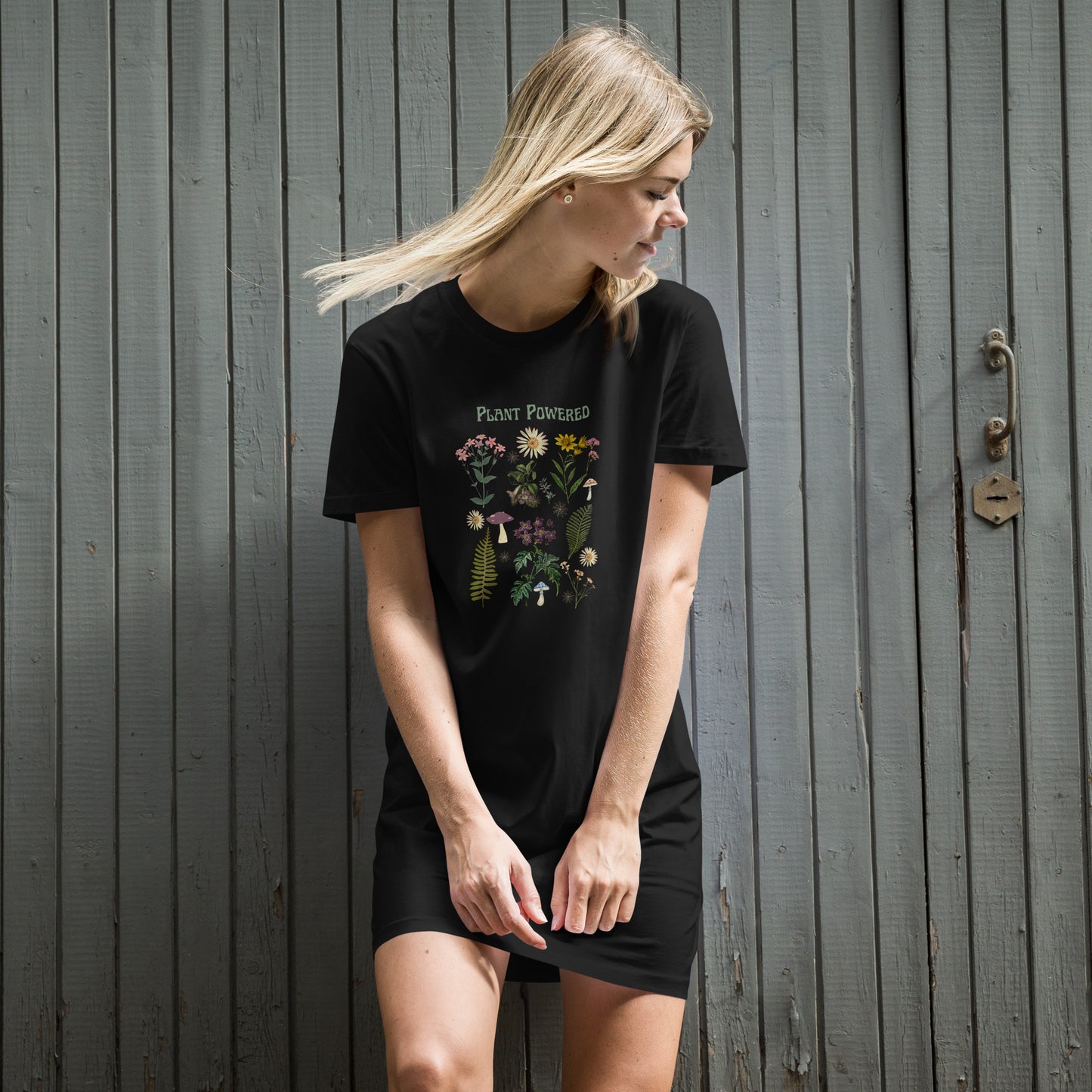 Plant Powered Organic Tee Dress