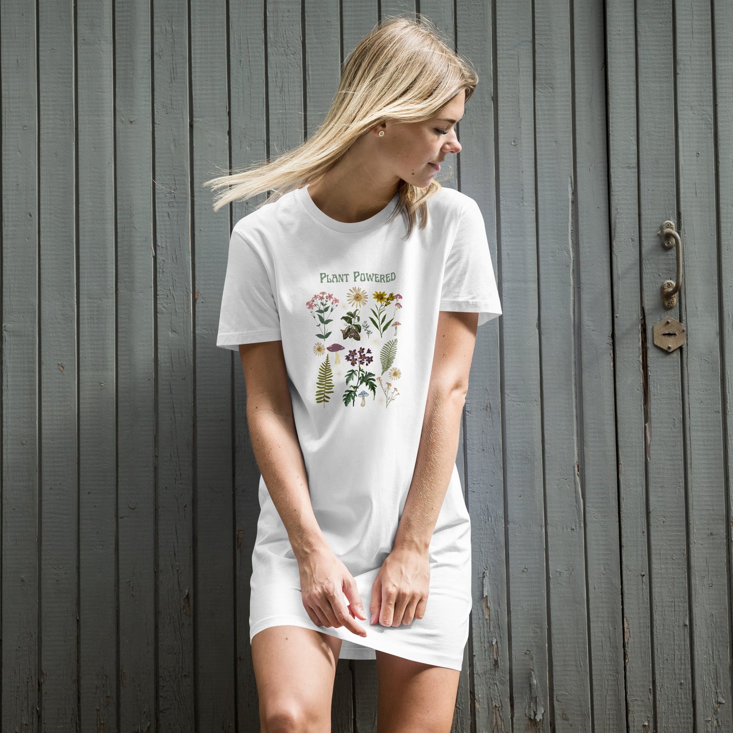 Plant Powered Organic Tee Dress