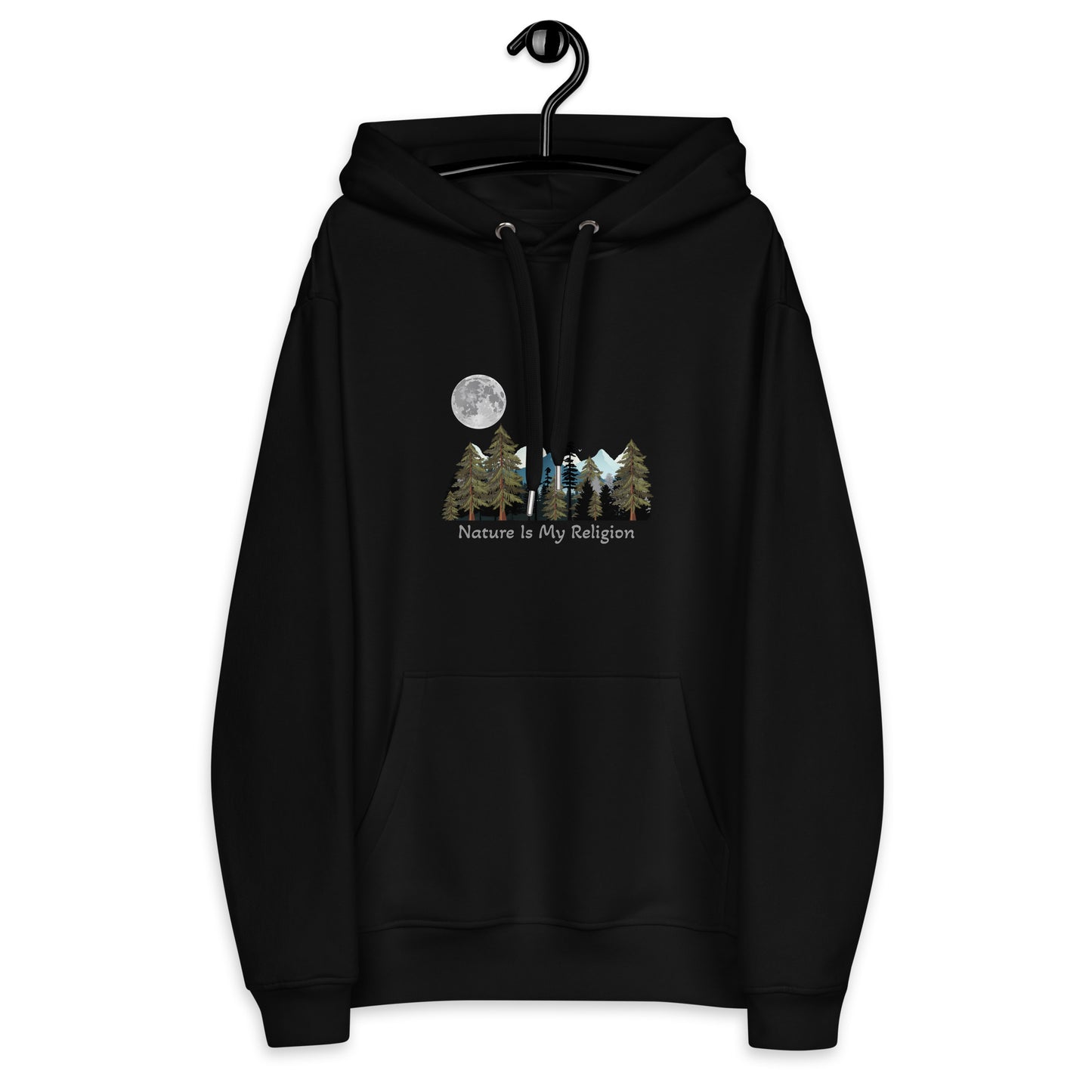 Nature Is My Religion Premium eco hoodie