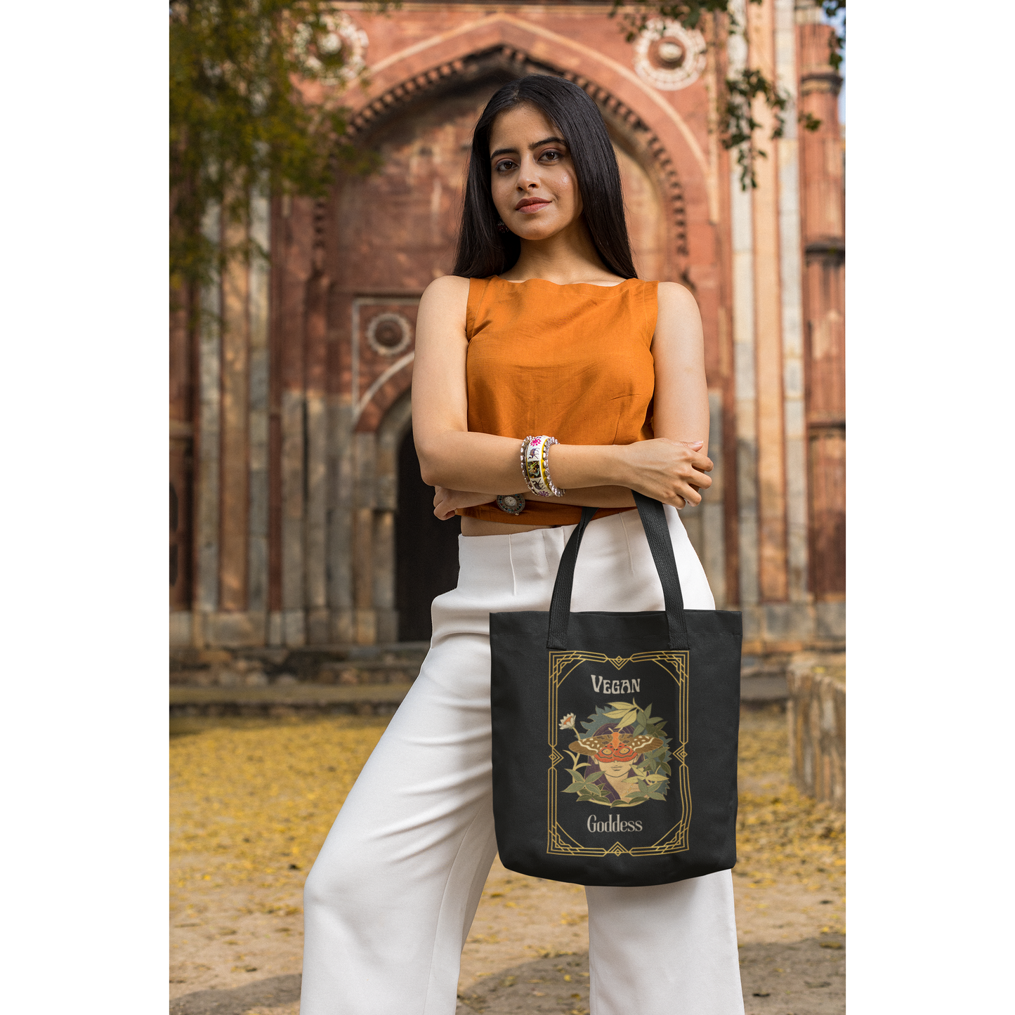 Vegan Goddess Eco Tote Bag