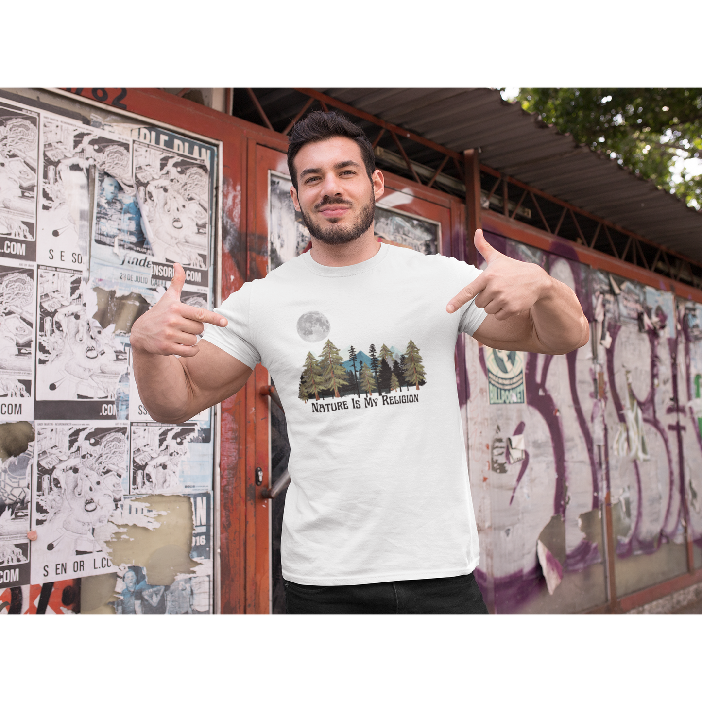 Nature Is My Religion Organic Tee