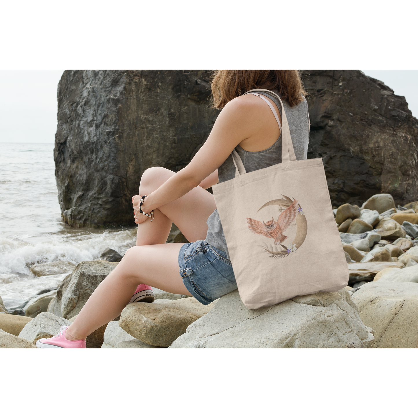 Owl Moon Eco Tote Bag