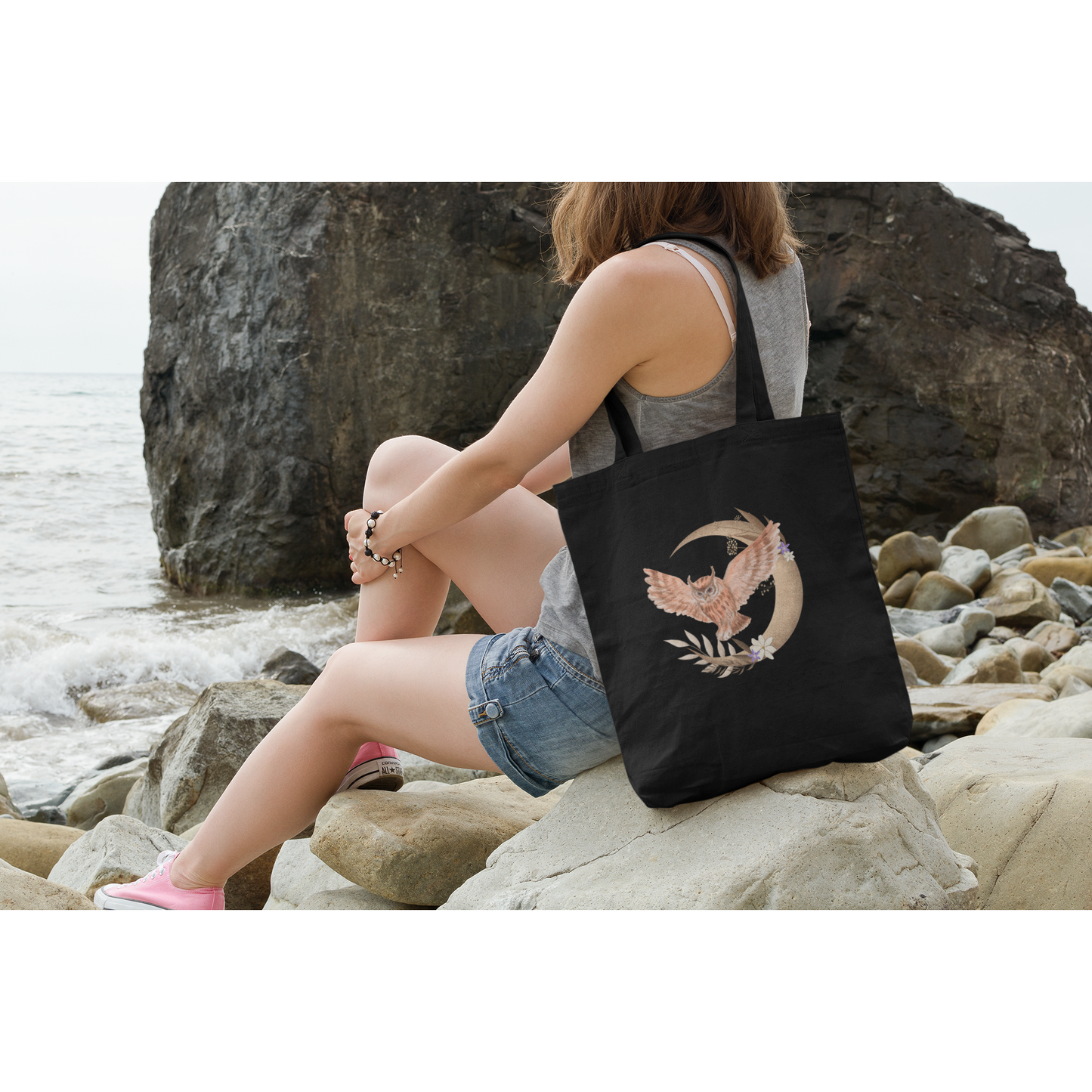 Owl Moon Eco Tote Bag