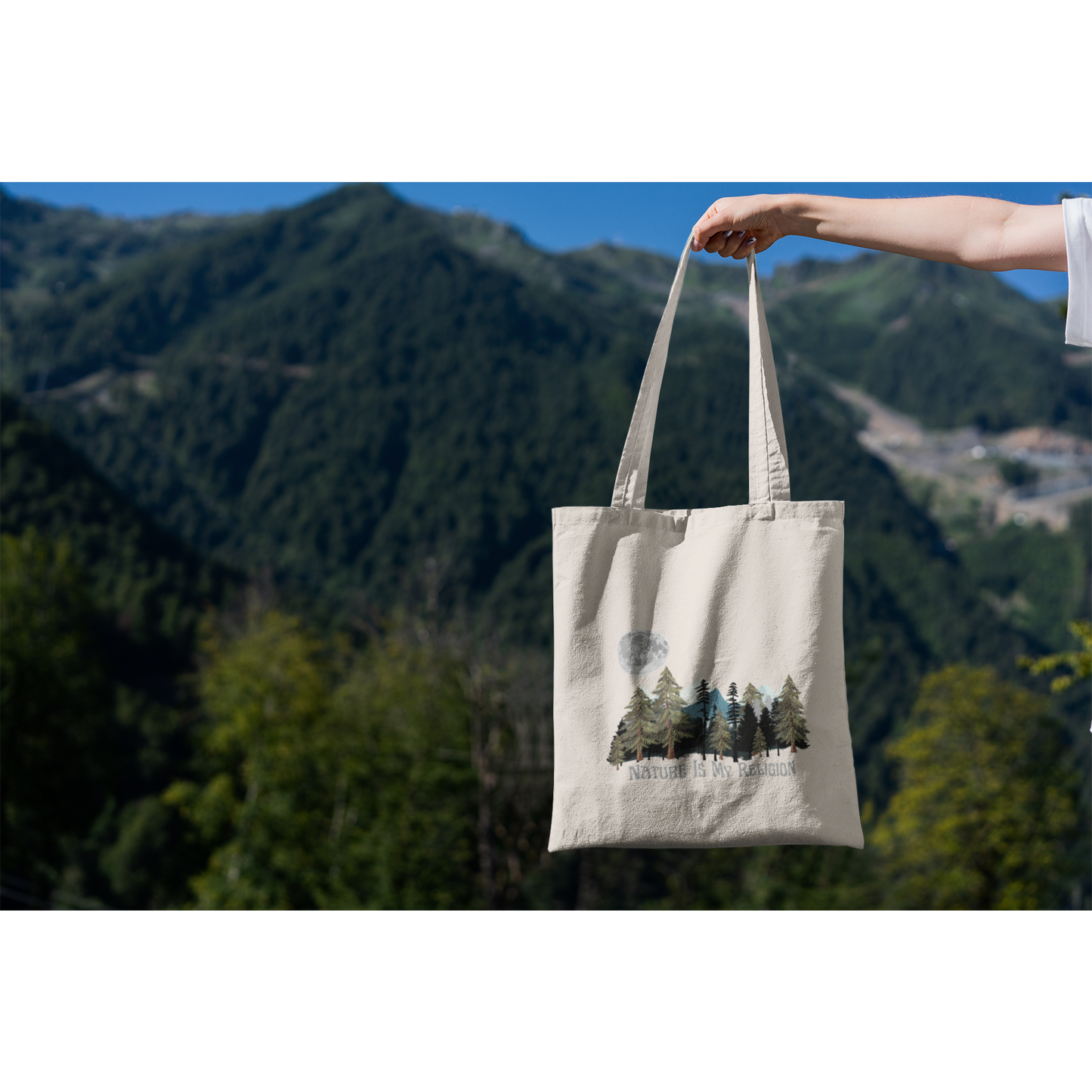 Nature Is My Religion Eco Tote Bag