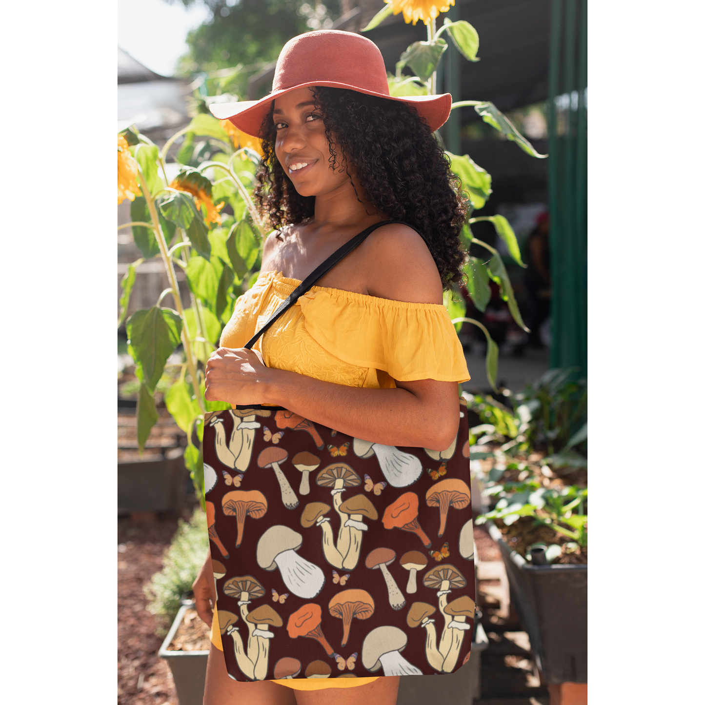 Mushroom Eco Tote bag