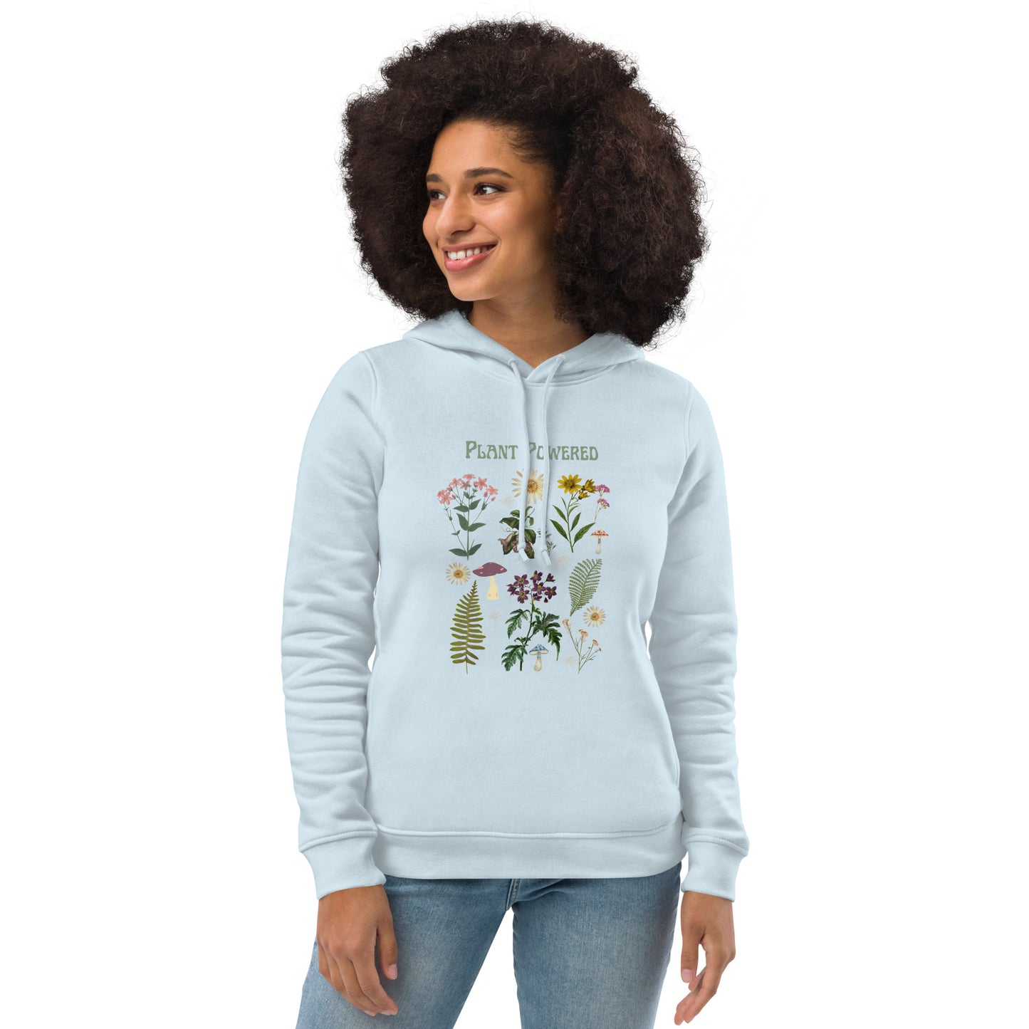 Women's  Plant Powered eco fitted hoodie
