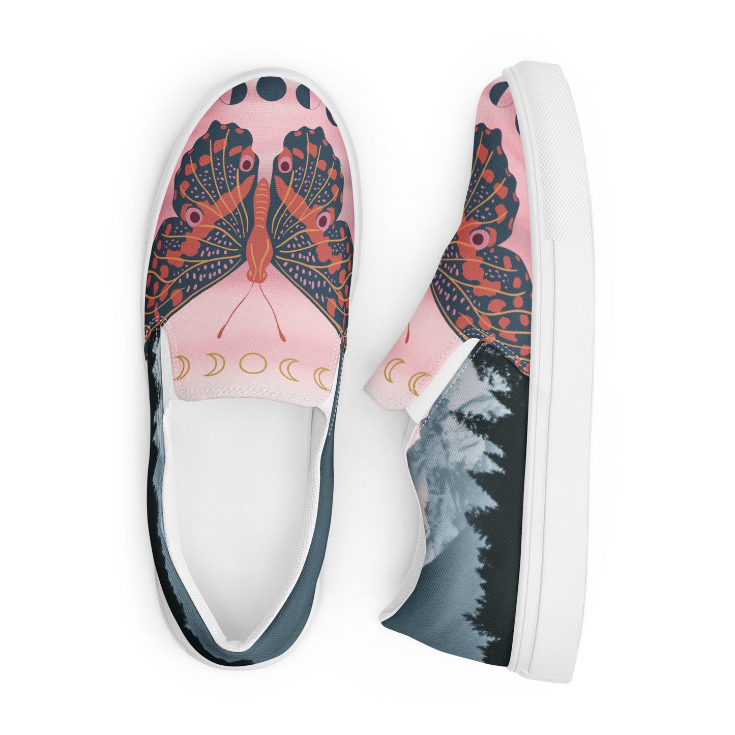 Women’s Butterfly Nature Slip-On